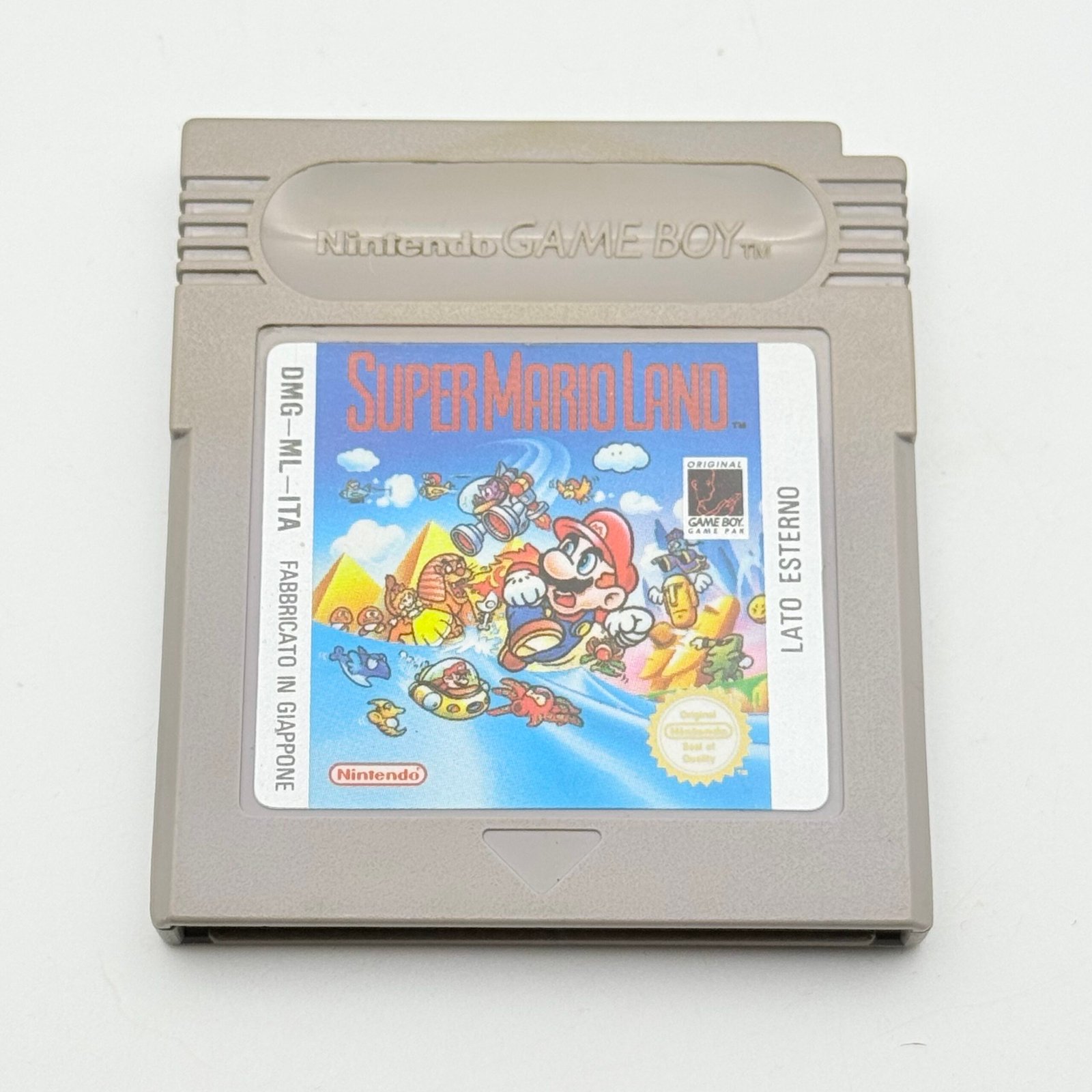 SUPER MARIO LAND NINTENDO GAME BOY - 100% ORIGINALE ITA - ADESIVO PERFETTO