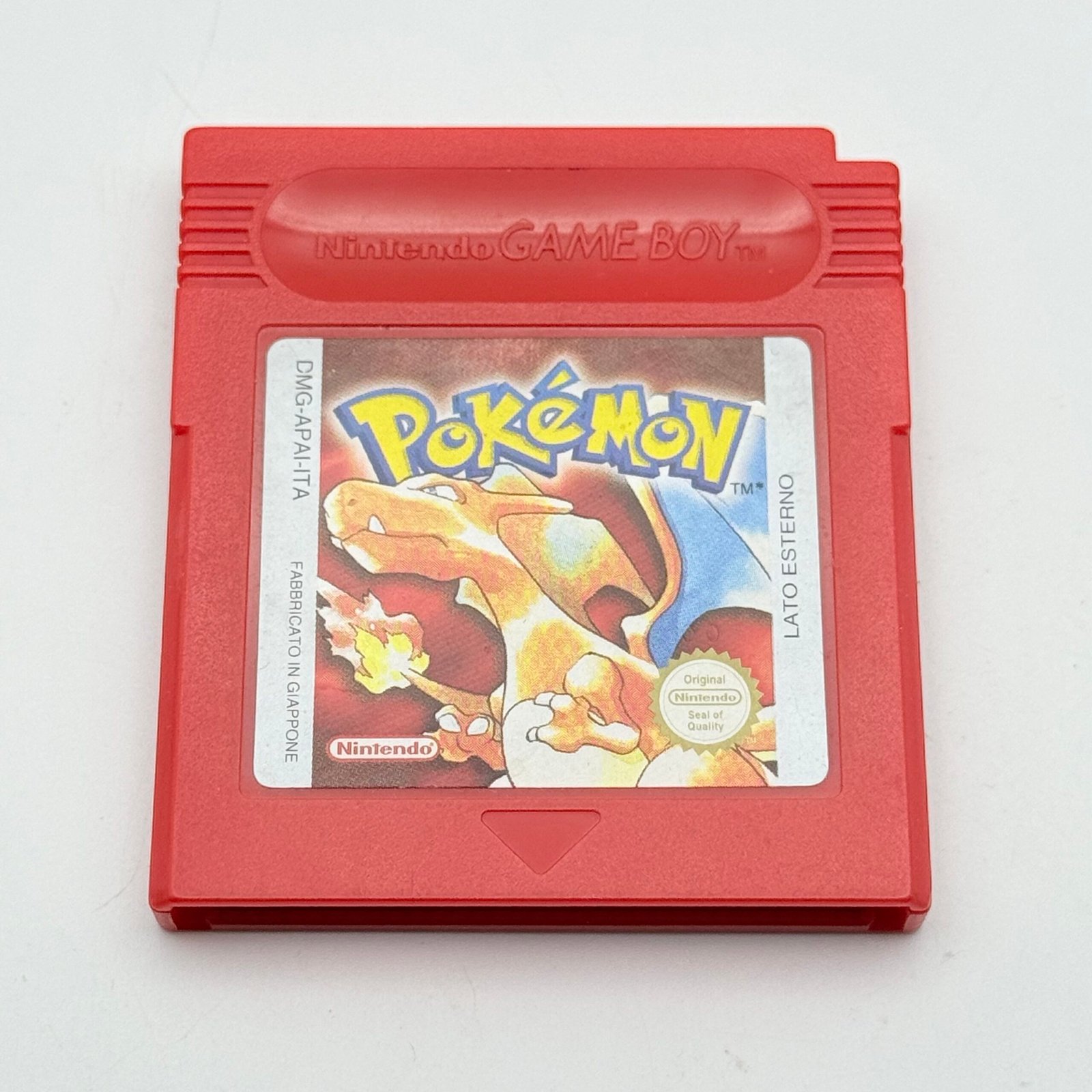 POKÉMON ROSSO GAME BOY - ORIGINALE ITA - BATTERIA ORIGINALE OK- ADESIVO OTTIMO+
