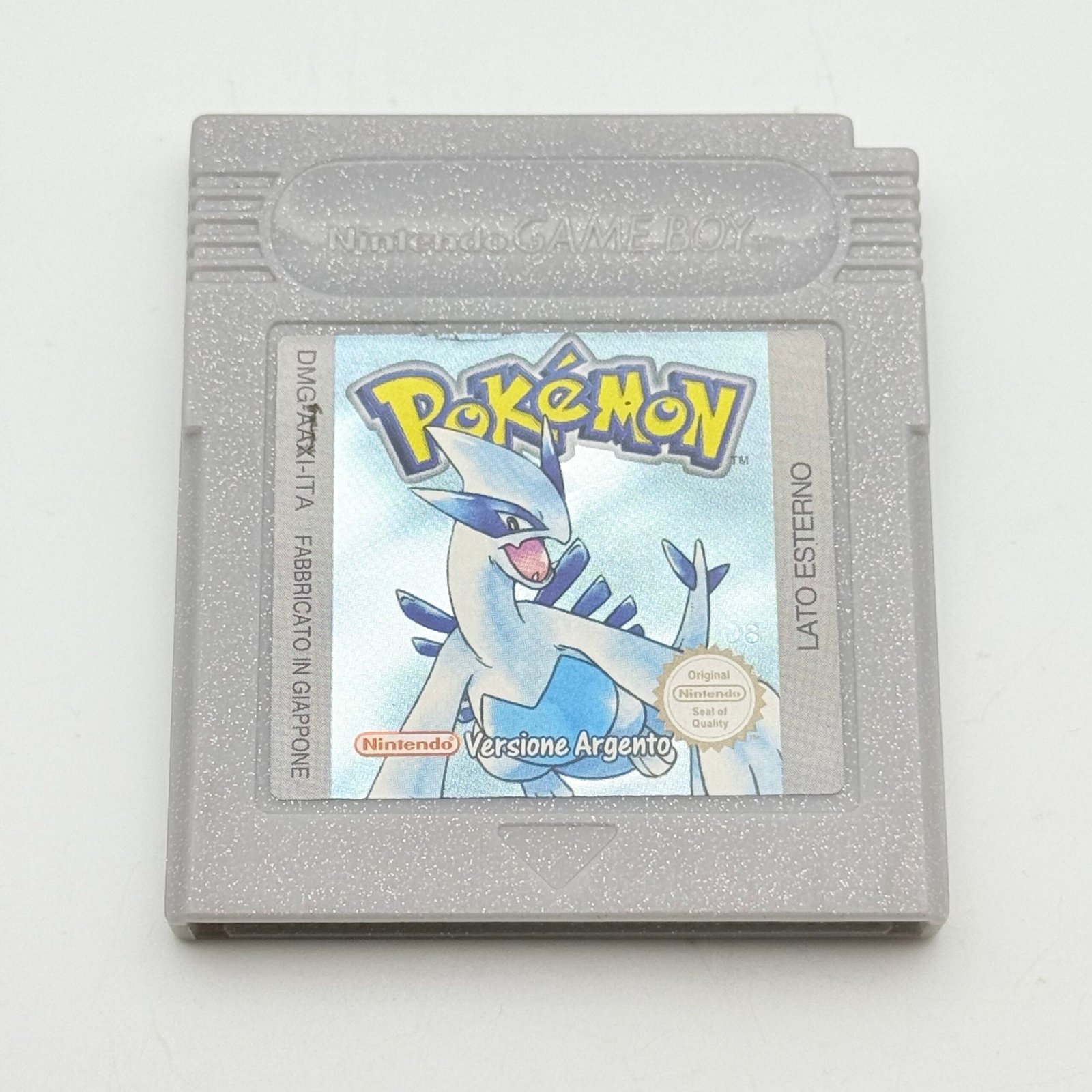 POKEMON ARGENTO GAME BOY - ORIGINALE ITALIANO - BATTERIA NUOVA - ADESIVO OTTIMO