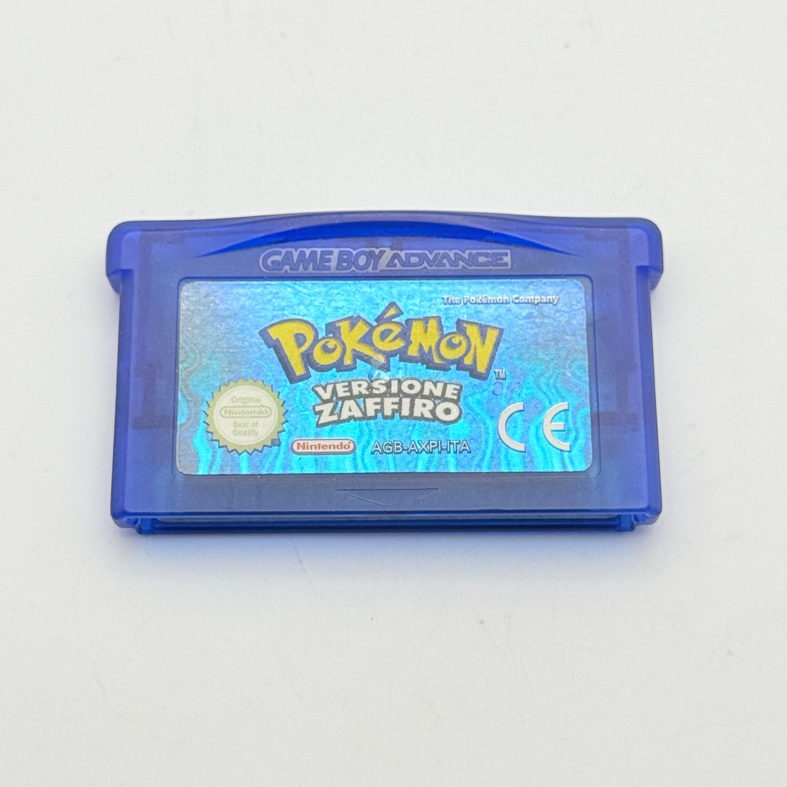POKÉMON ZAFFIRO GAME BOY - ORIGINALE ITALIANO -BATTERIA NUOVA- ADESIVO PERFETTO