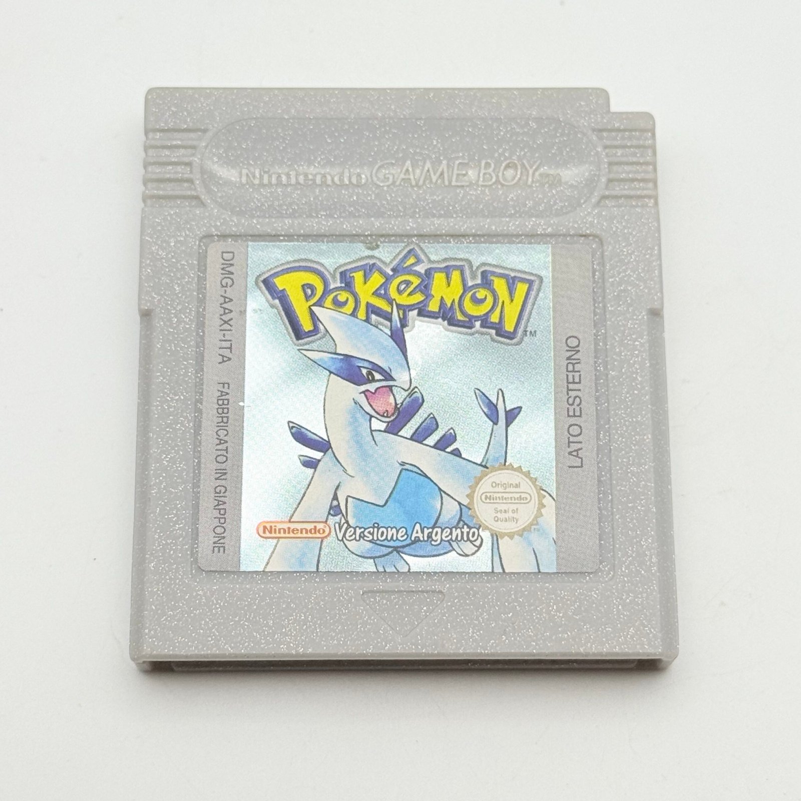 POKEMON ARGENTO GAME BOY - ORIGINALE ITALIANO - BATTERIA NUOVA - ADESIVO OTTIMO