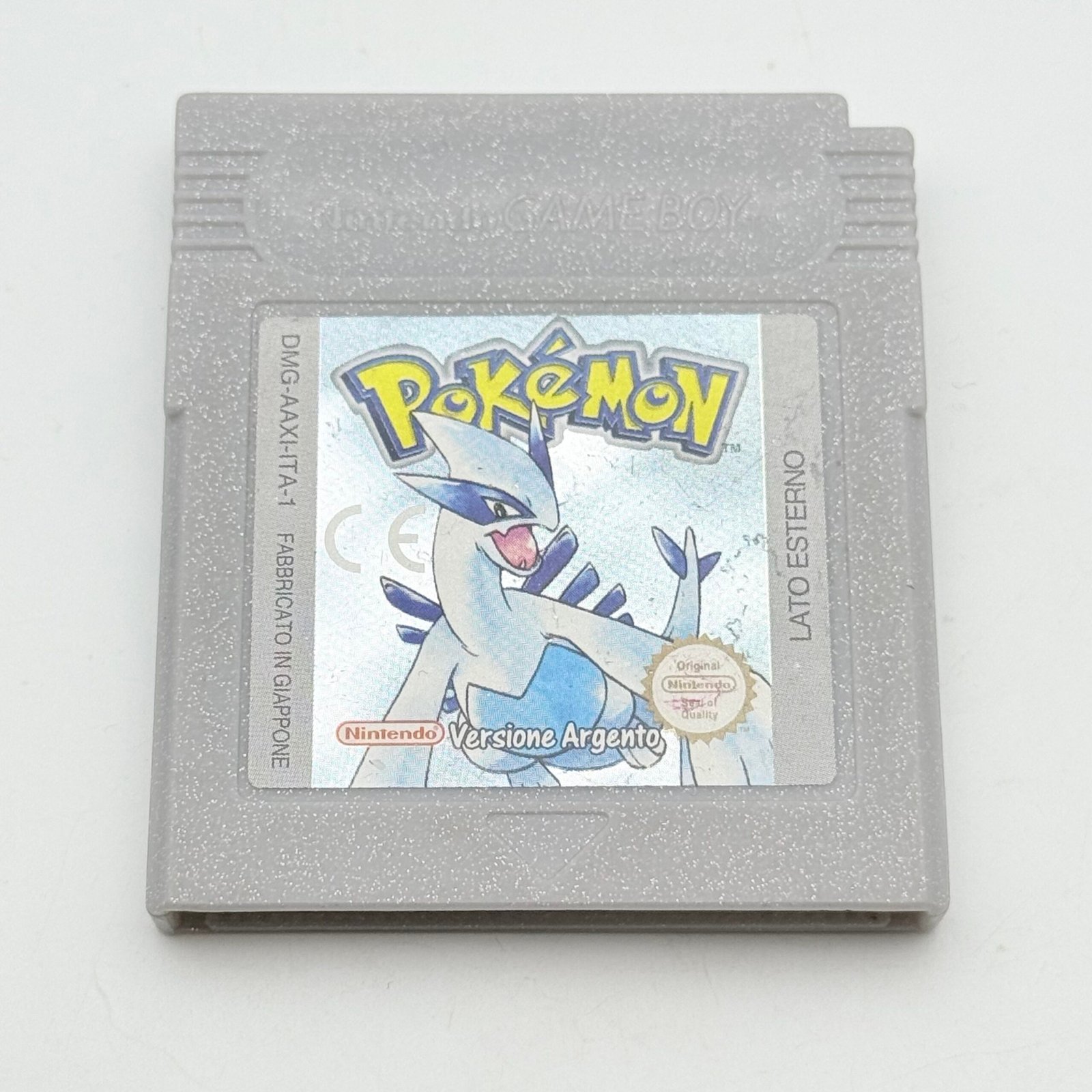 POKEMON ARGENTO GAME BOY - ORIGINALE ITALIANO - BATTERIA NUOVA - ADESIVO OTTIMO