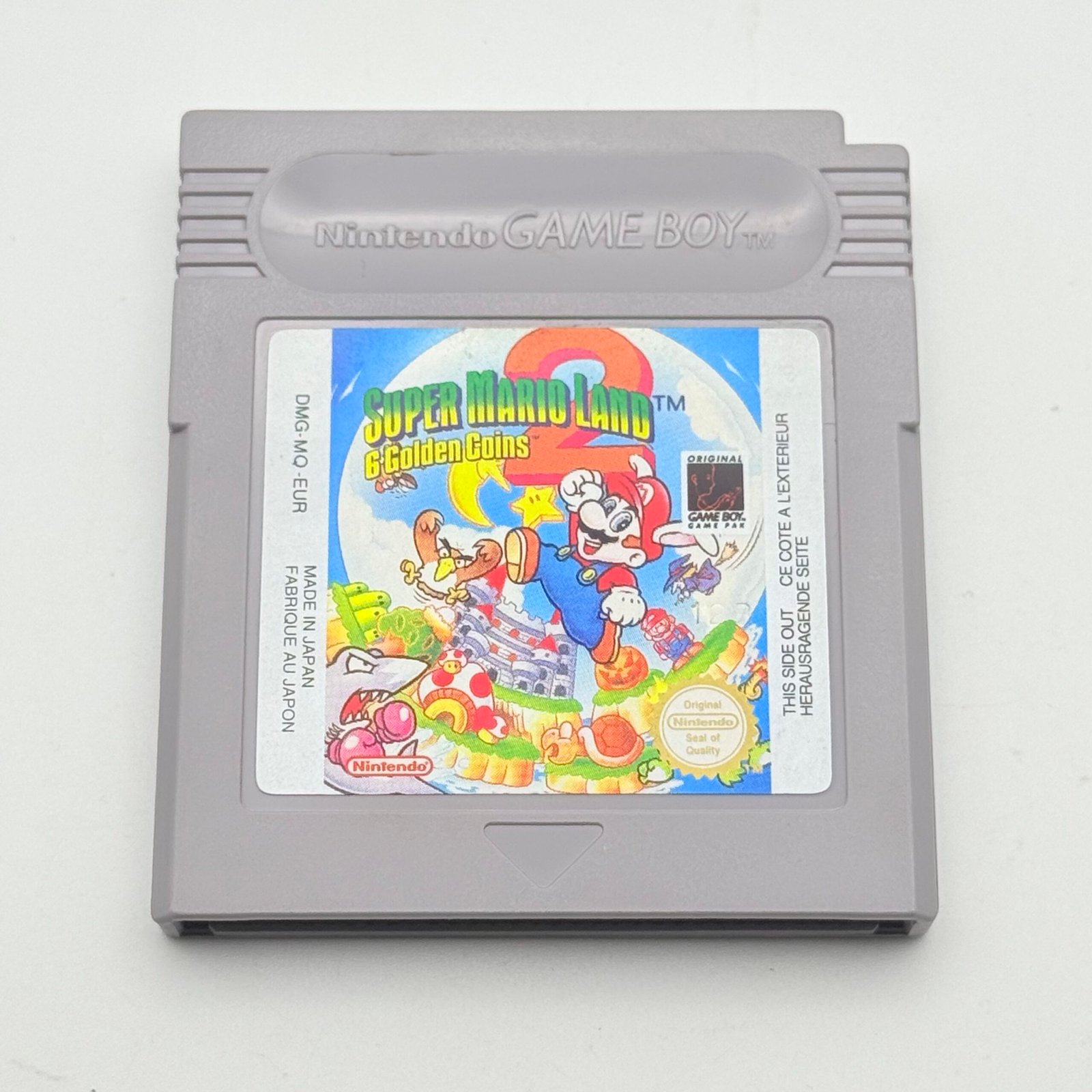 SUPER MARIO LAND 2 - NINTENDO GAME BOY - 100% ORIGINALE PAL EUR - BATTERIA NUOVA