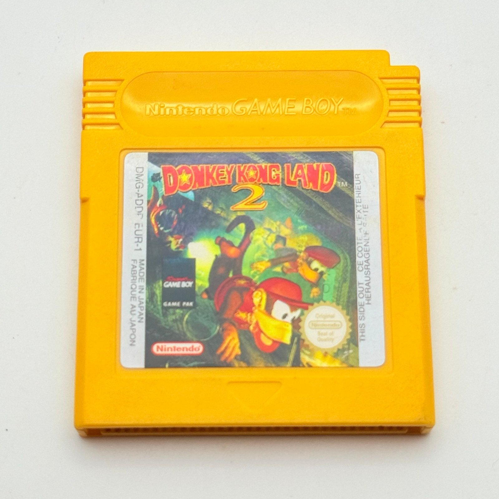 DONKEY KONG LAND 2 - NINTENDO GAME BOY - 100% ORIGINALE PAL - BATTERIA NUOVA