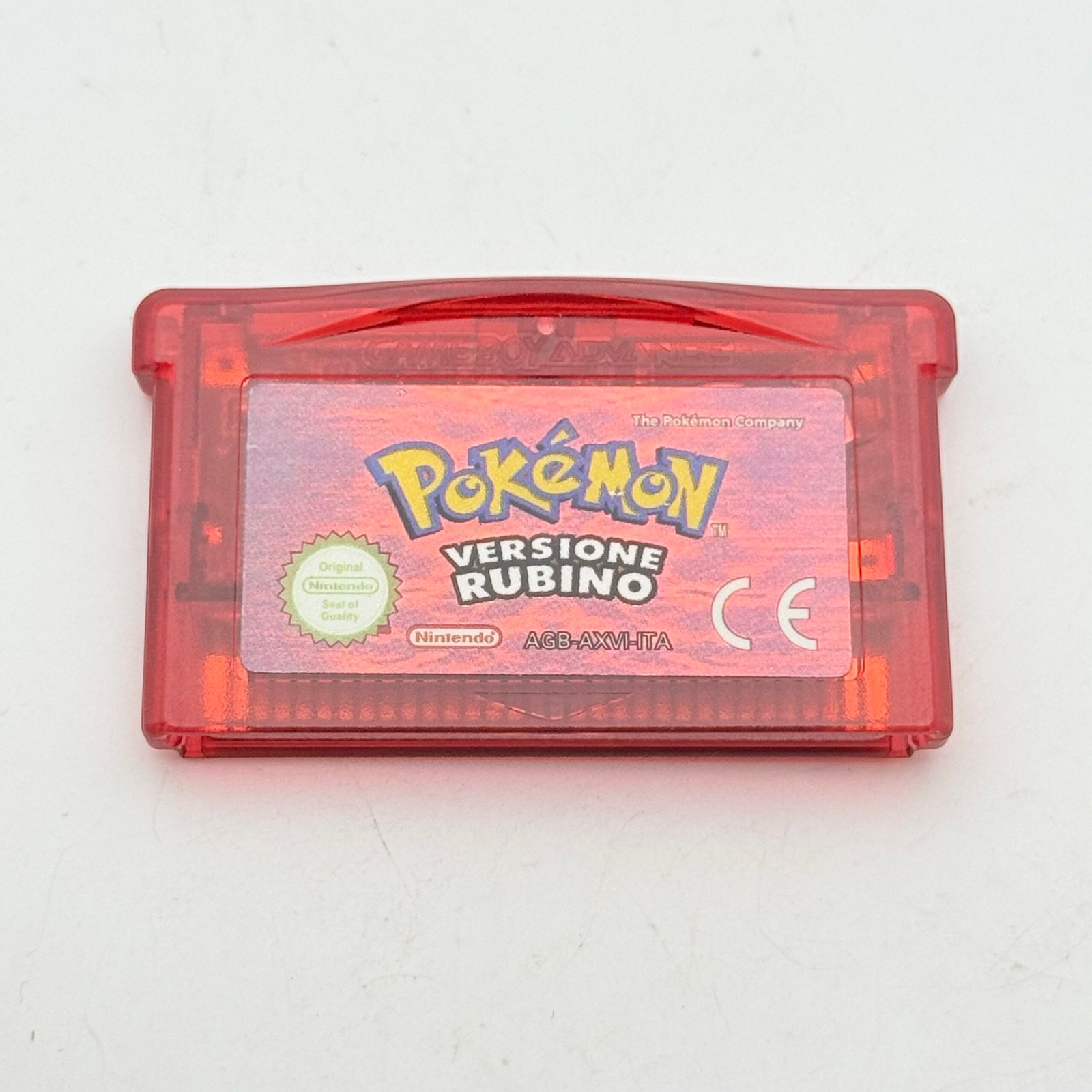 POKÉMON RUBINO GAME BOY - ORIGINALE ITALIANO - BATTERIA NUOVA - ADESIVO PERFETTO