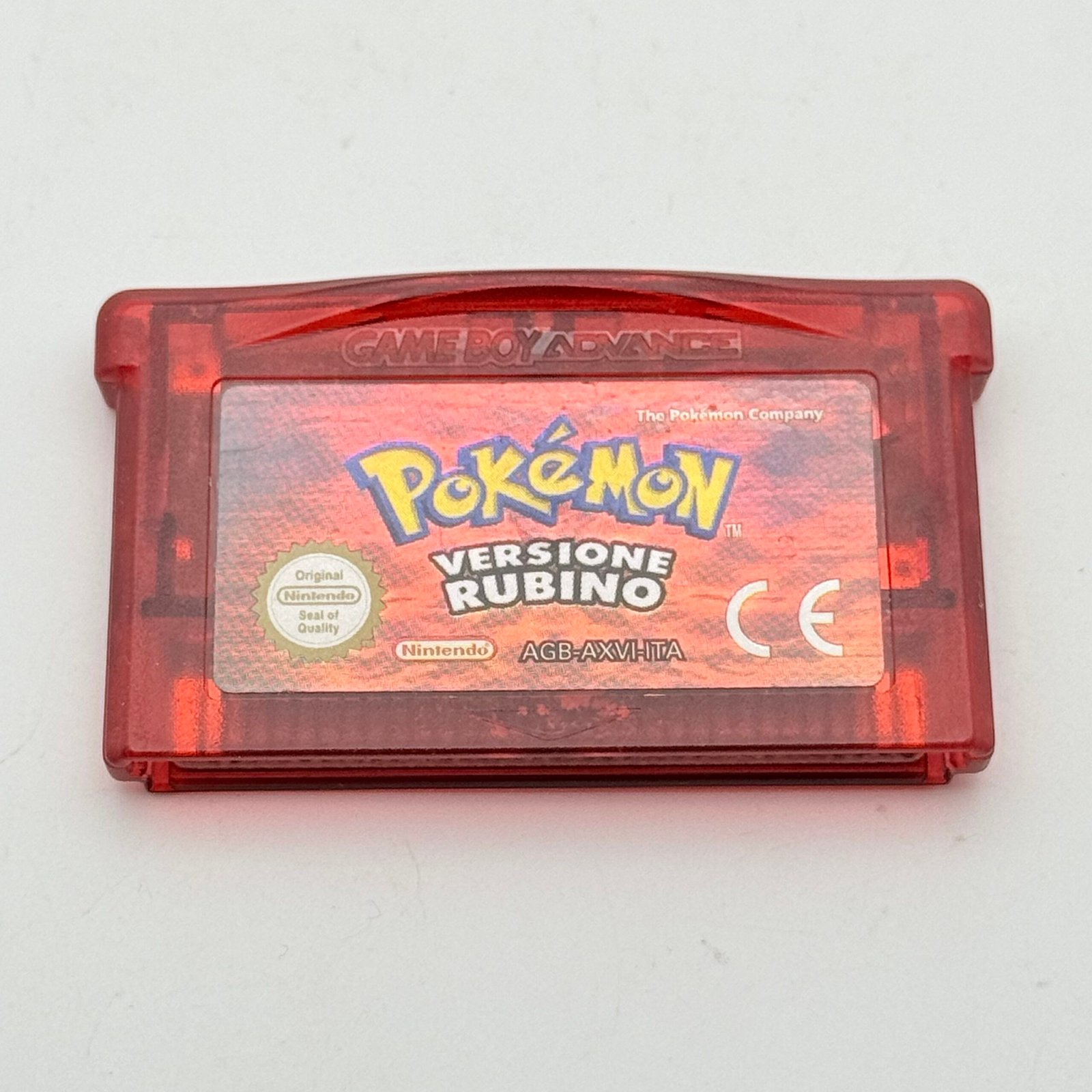 POKÉMON RUBINO GAME BOY - ORIGINALE ITALIANO - BATTERIA NUOVA - ADESIVO PERFETTO