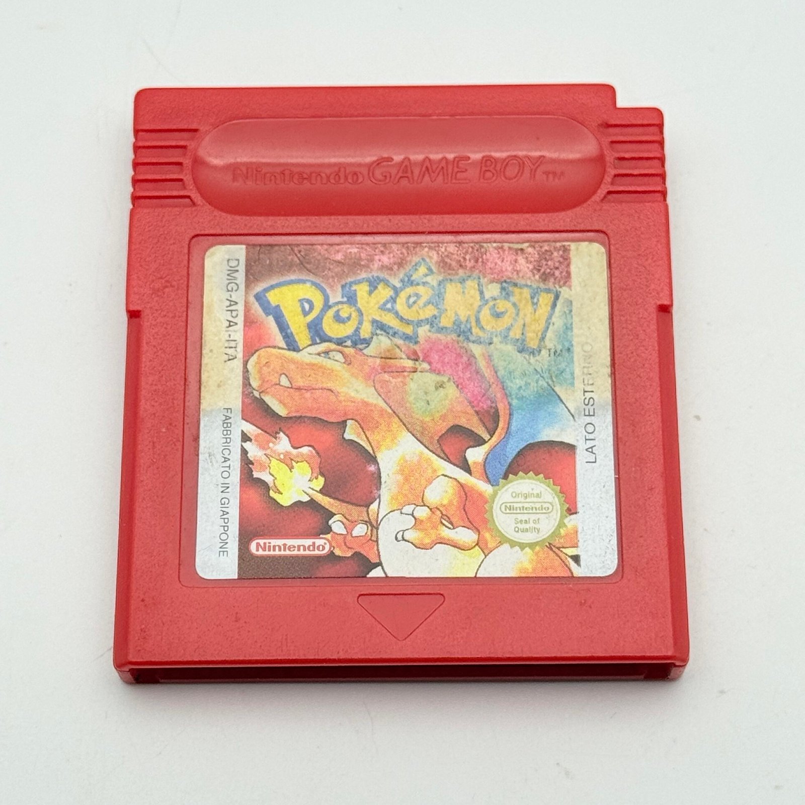 POKÉMON ROSSO ITA - 100% ORIGINALE - BATTERIA ORIGINALE OK - ADESIVO MEDIO