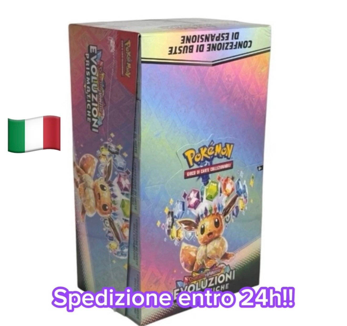 🇮🇹 POKEMON 10 x BOOSTER BUNDLE DISPLAY - EVOLUZIONI PRISMATICHE - ITA - SEALED