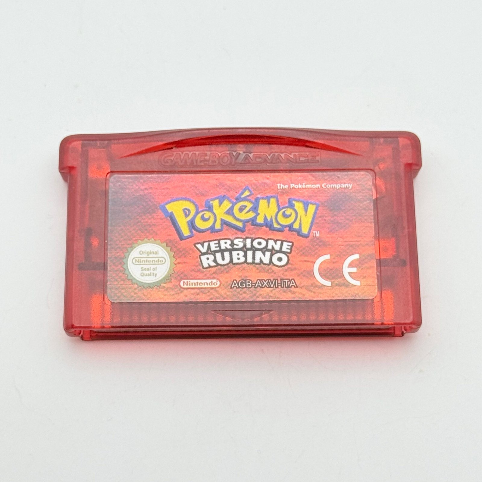 POKÉMON RUBINO GAME BOY - ORIGINALE ITALIANO - BATTERIA NUOVA - ADESIVO PERFETTO