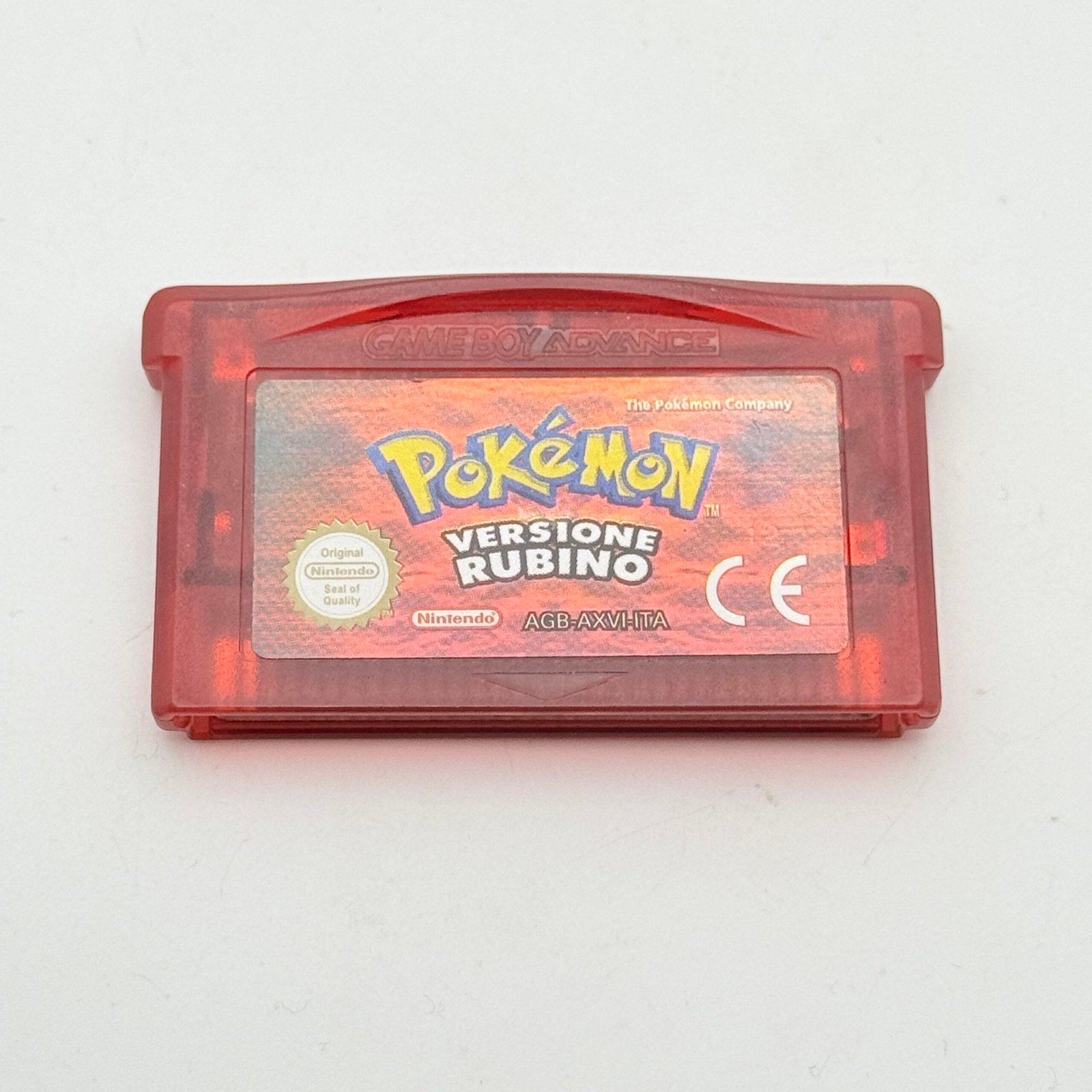 POKÉMON RUBINO GAME BOY - ORIGINALE ITALIANO - BATTERIA NUOVA - ADESIVO PERFETTO
