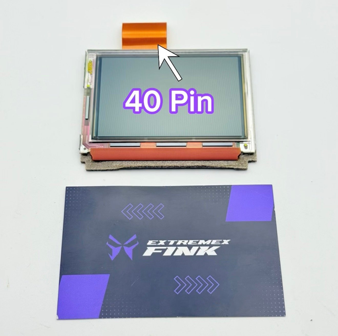 SCHERMO ORIGINALE PER NINTNDO GAME BOY ADVANCE - 40 Pin TESTATO - PERFETTO