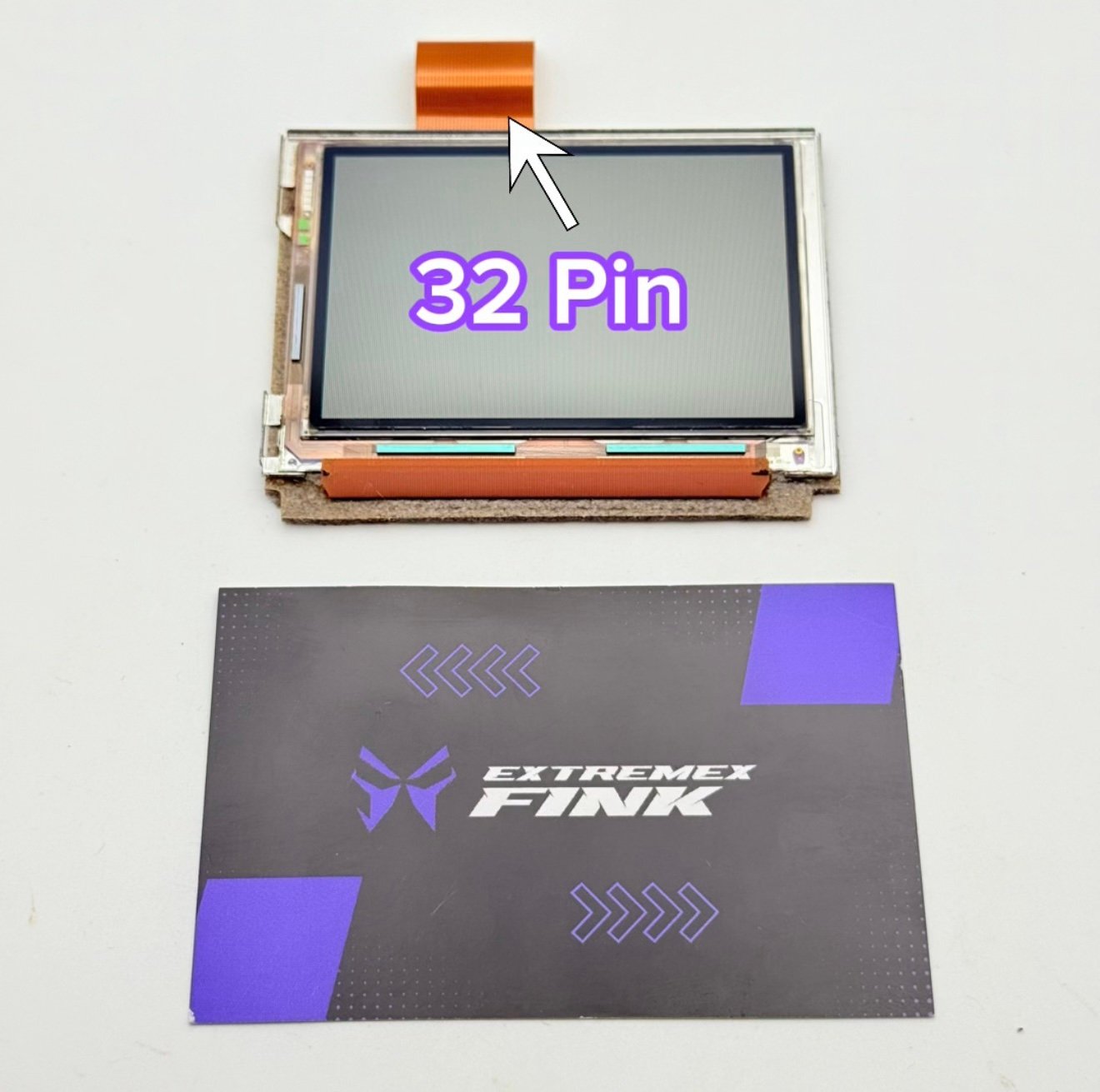 SCHERMO ORIGINALE PER NINTNDO GAME BOY ADVANCE - 32 Pin TESTATO - PERFETTO