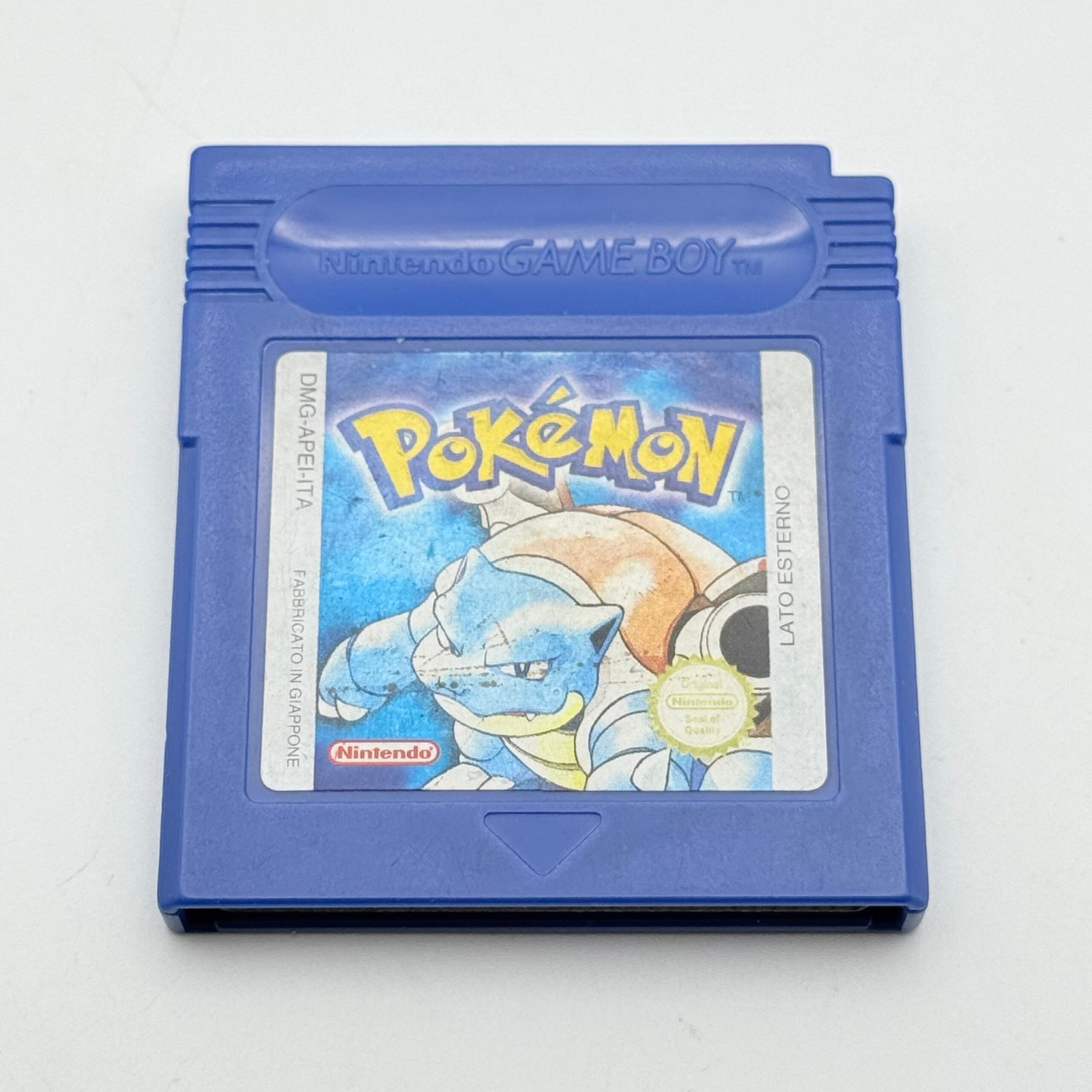 POKÉMON BLU ITA - GAME BOY - 100% ORIGINALE - BATTERIA NUOVA - ADESIVO BUONO