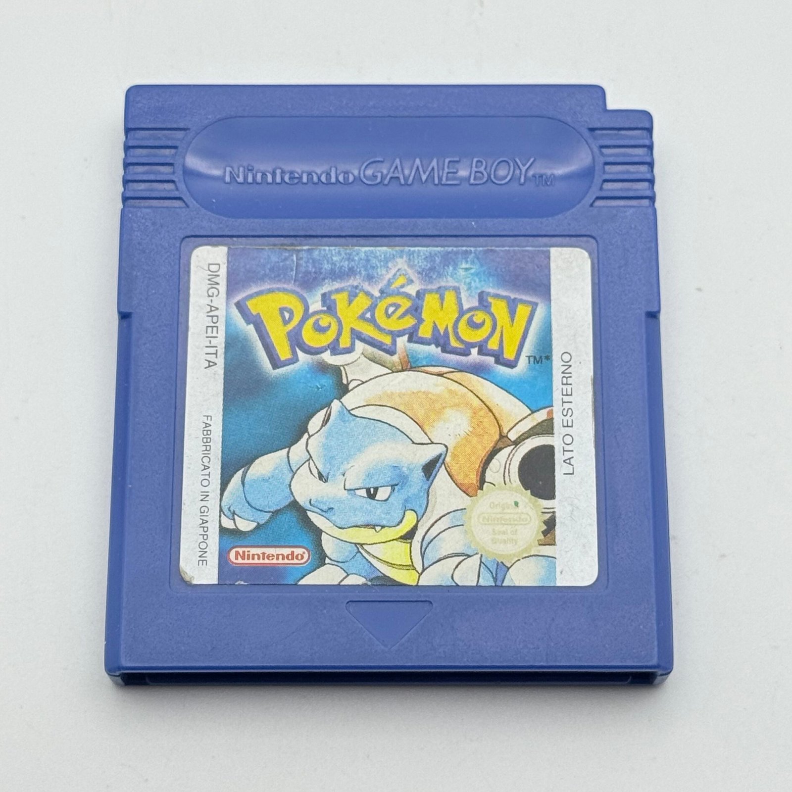 POKÉMON BLU ITA - GAME BOY - 100% ORIGINALE - BATTERIA NUOVA - ADESIVO BUONO