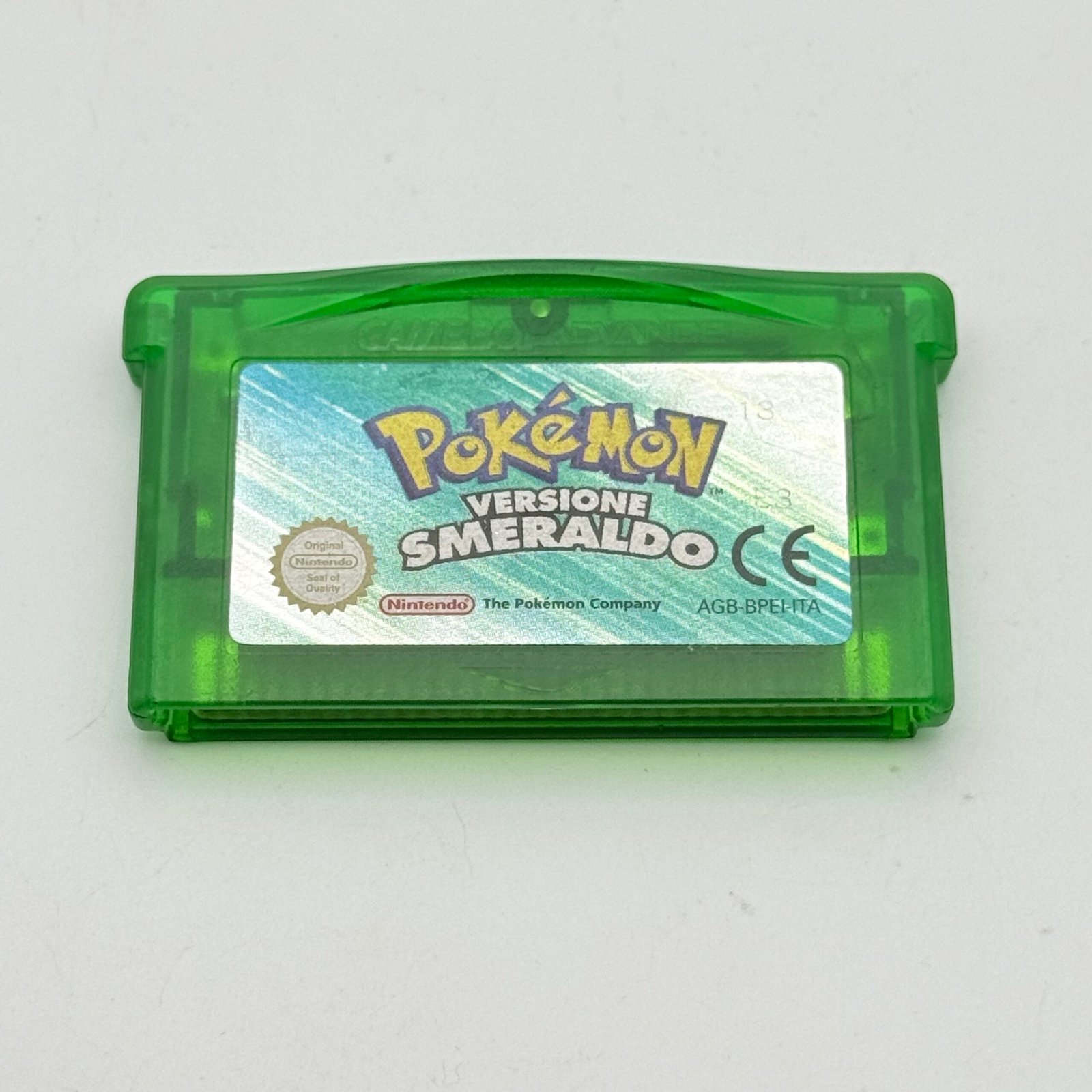 POKÉMON SMERALDO - 100% ORIGINALE E ITALIANO - BATTERIA NUOVA - ADESIVO PERFETTO