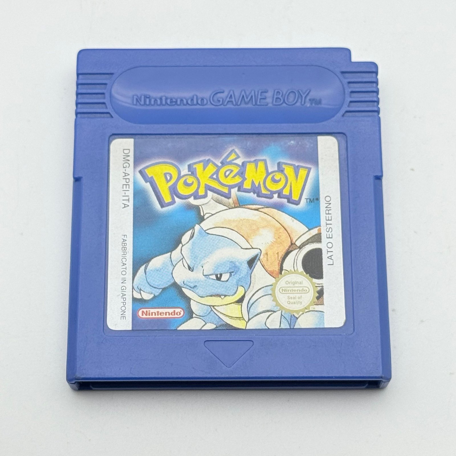 POKEMON BLU GAME BOY - 100% ORIGINALE ITA - BATTERIA INTERNA OK - ADESIVO OTTIMO