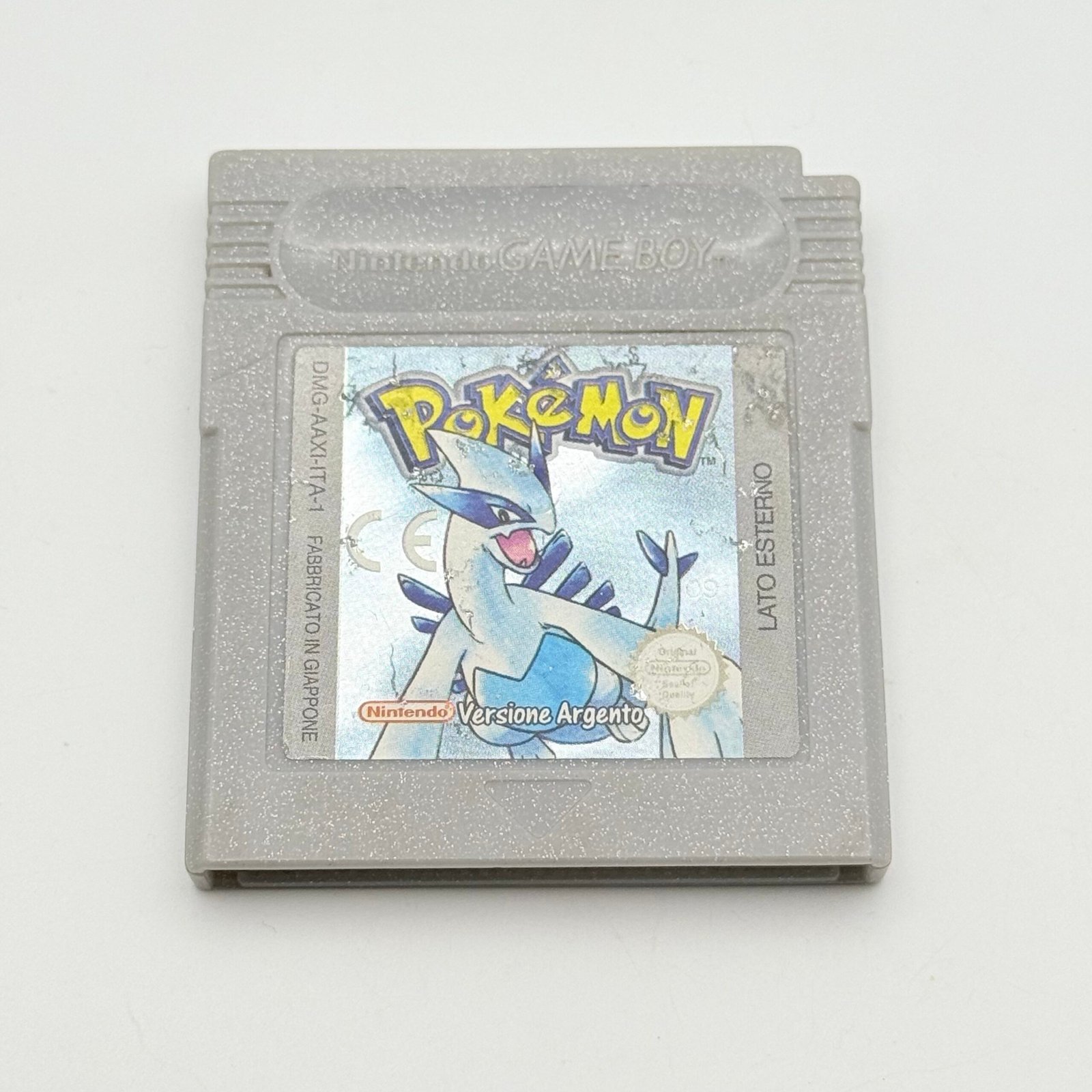 POKEMON ARGENTO GAME BOY - ORIGINALE ITA - BATTERIA NUOVA - ADESIVO BUONO