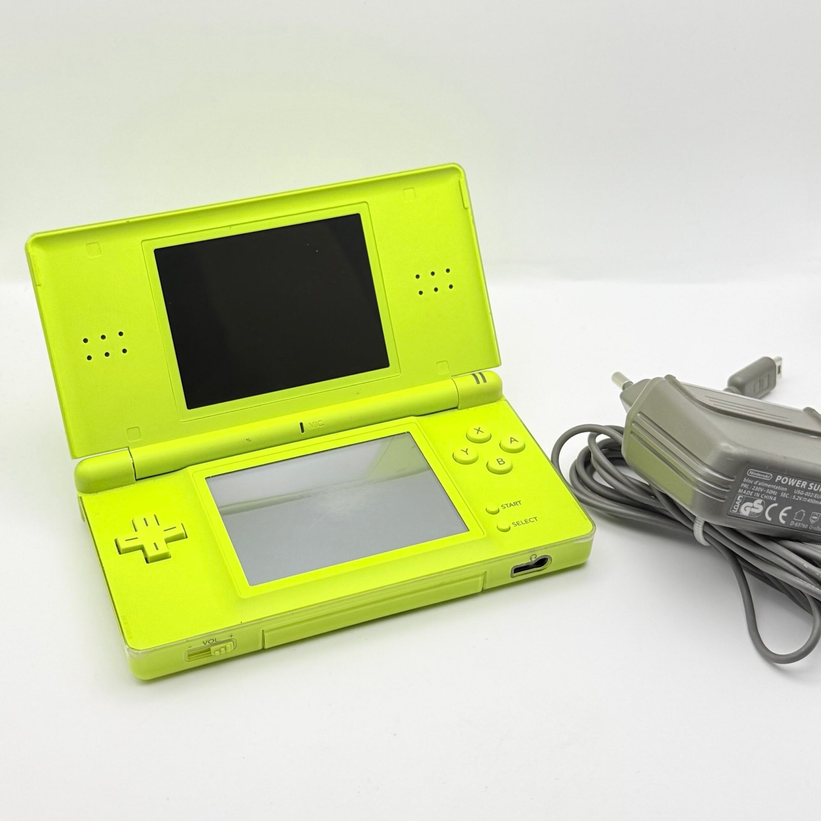 NINTENDO DS LITE VERDE LIME - 100% ORIGINALE TESTATO E FUNZIONANTE + CARICATORE