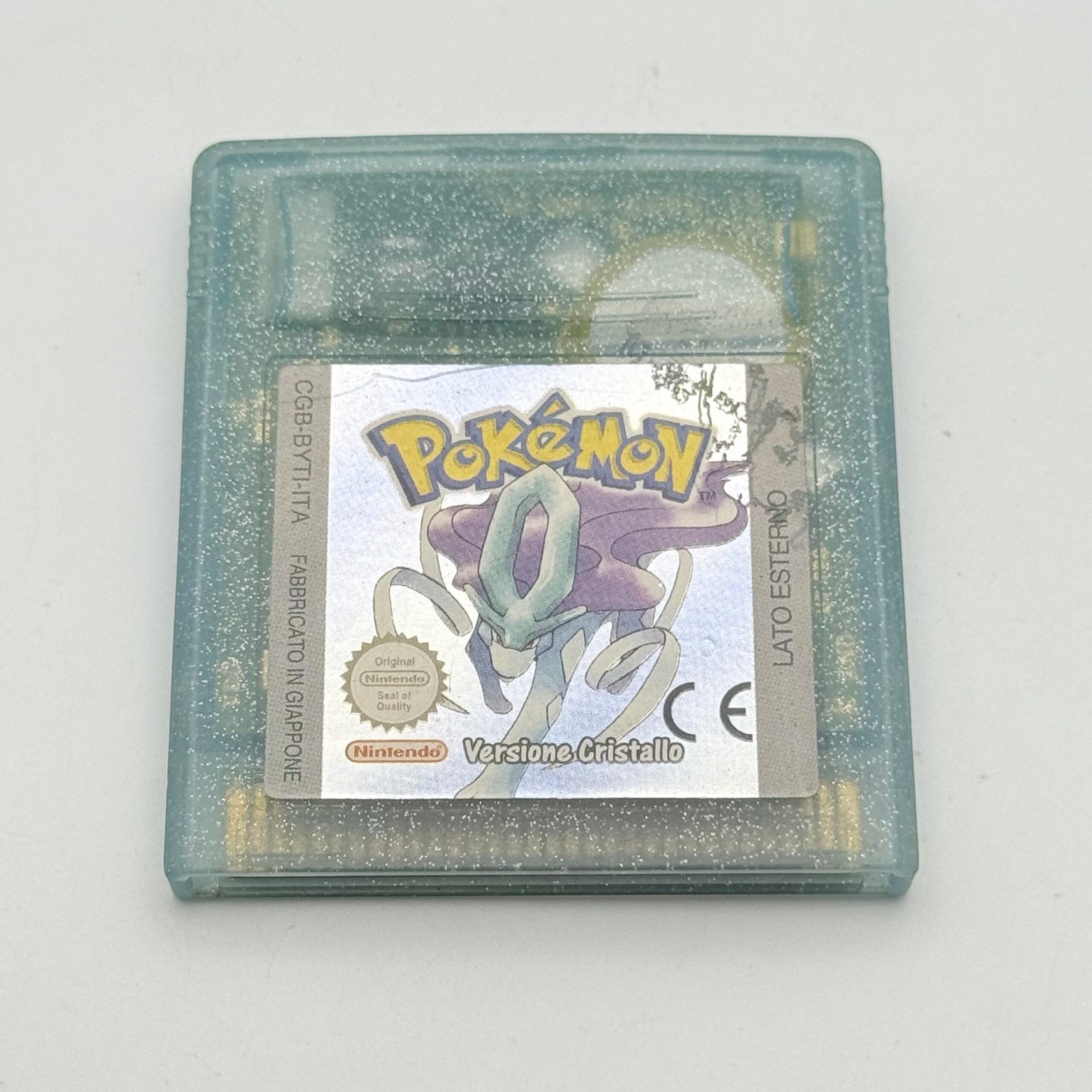 POKÉMON CRISTALLO 100% ORIGINALE - ITA - BATTERIA NUOVA - ADESIVO BUONO
