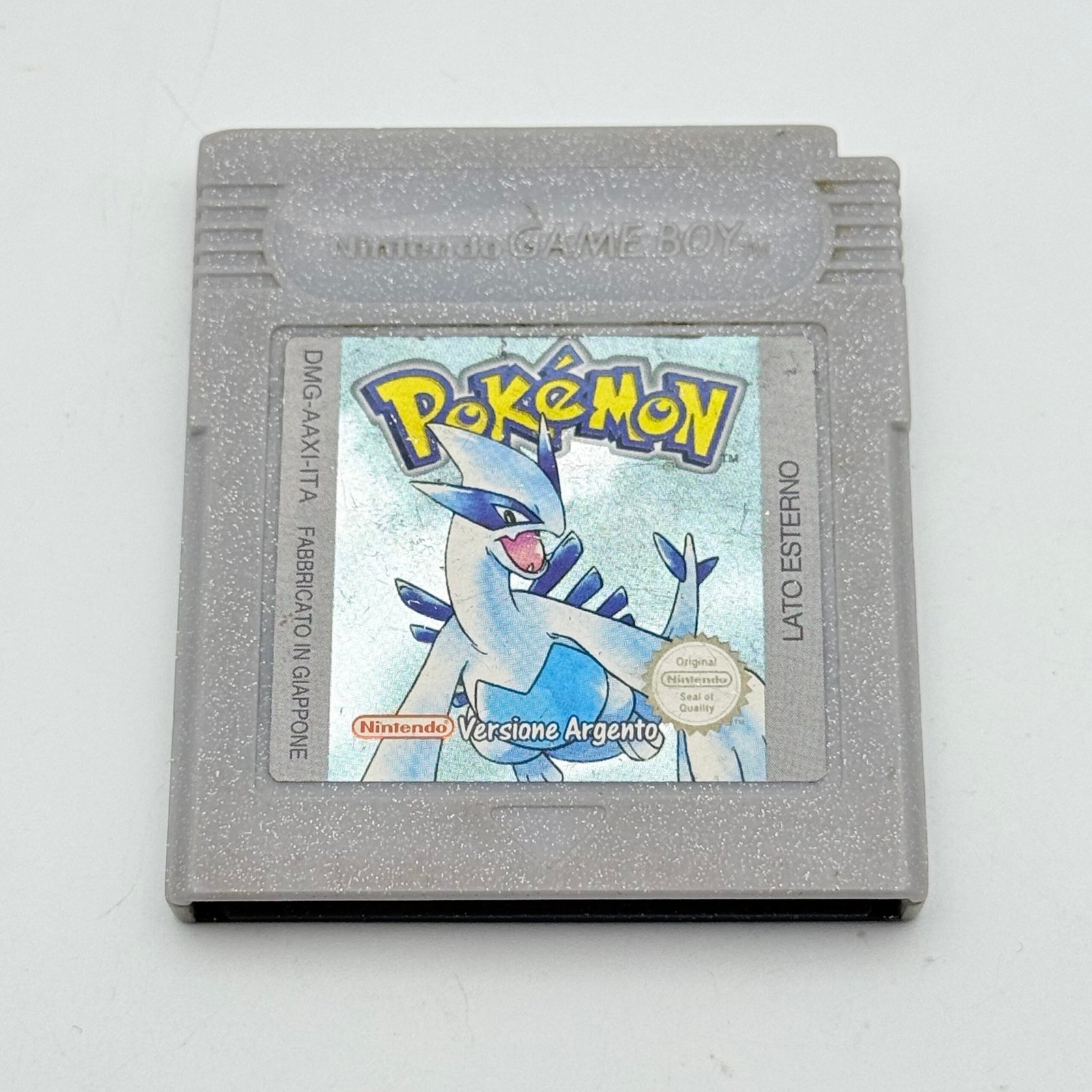 POKEMON ARGENTO GAME BOY - ORIGINALE ITALIANO - BATTERIA NUOVA - ADESIVO OTTIMO