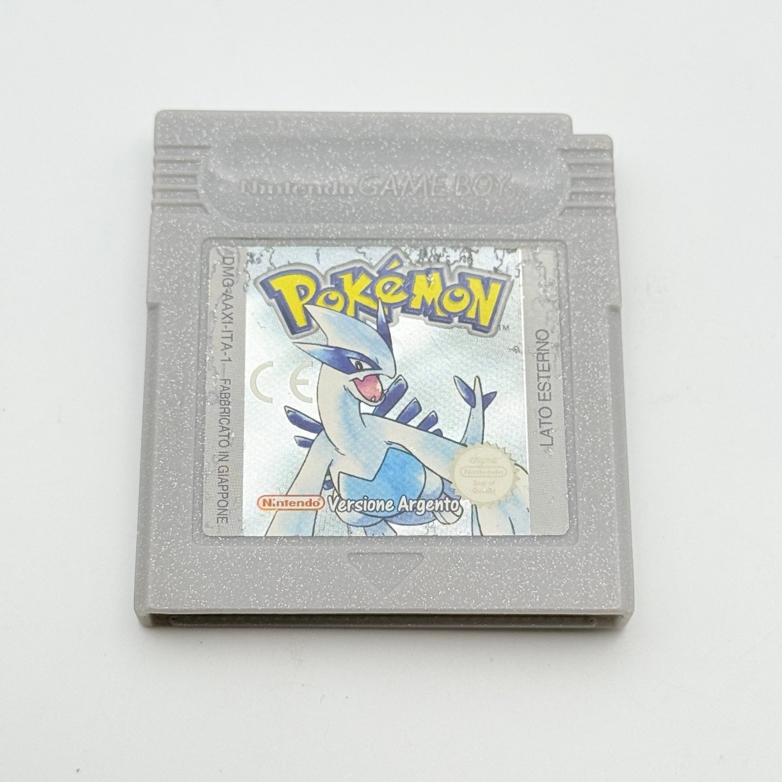 POKEMON ARGENTO GAME BOY - ORIGINALE ITA - BATTERIA NUOVA - ADESIVO BUONO