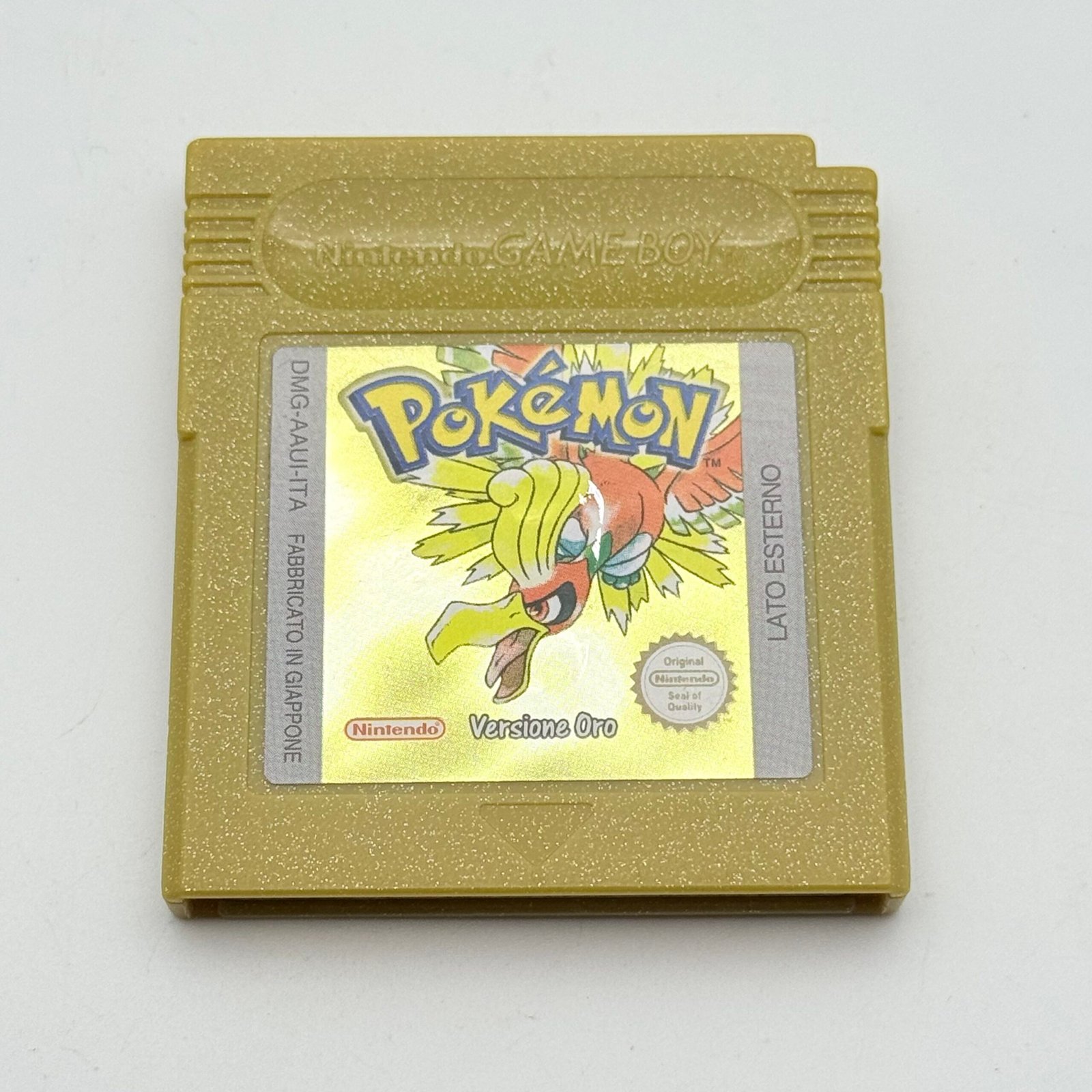 POKÉMON ORO GAME BOY - ORIGINALE ITA - BATTERIA NUOVA - ADESIVO OTTIMO