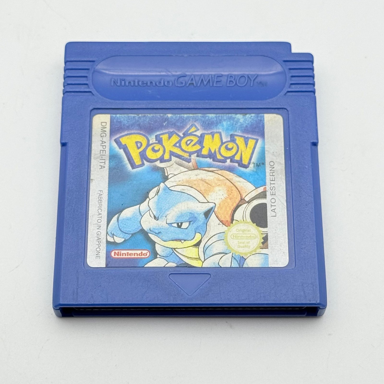 POKÉMON BLU ITA - 100% ORIGINALE - BATTERIA ORIGINALE OK! - ADESIVO MEDIO