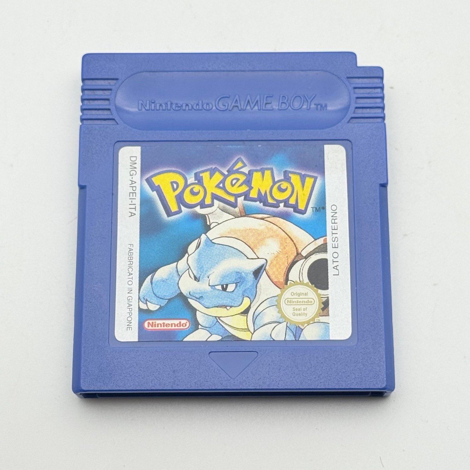 POKEMON BLU GAME BOY - 100% ORIGINALE ITA - BATTERIA INTERNA OK - ADESIVO OTTIMO +