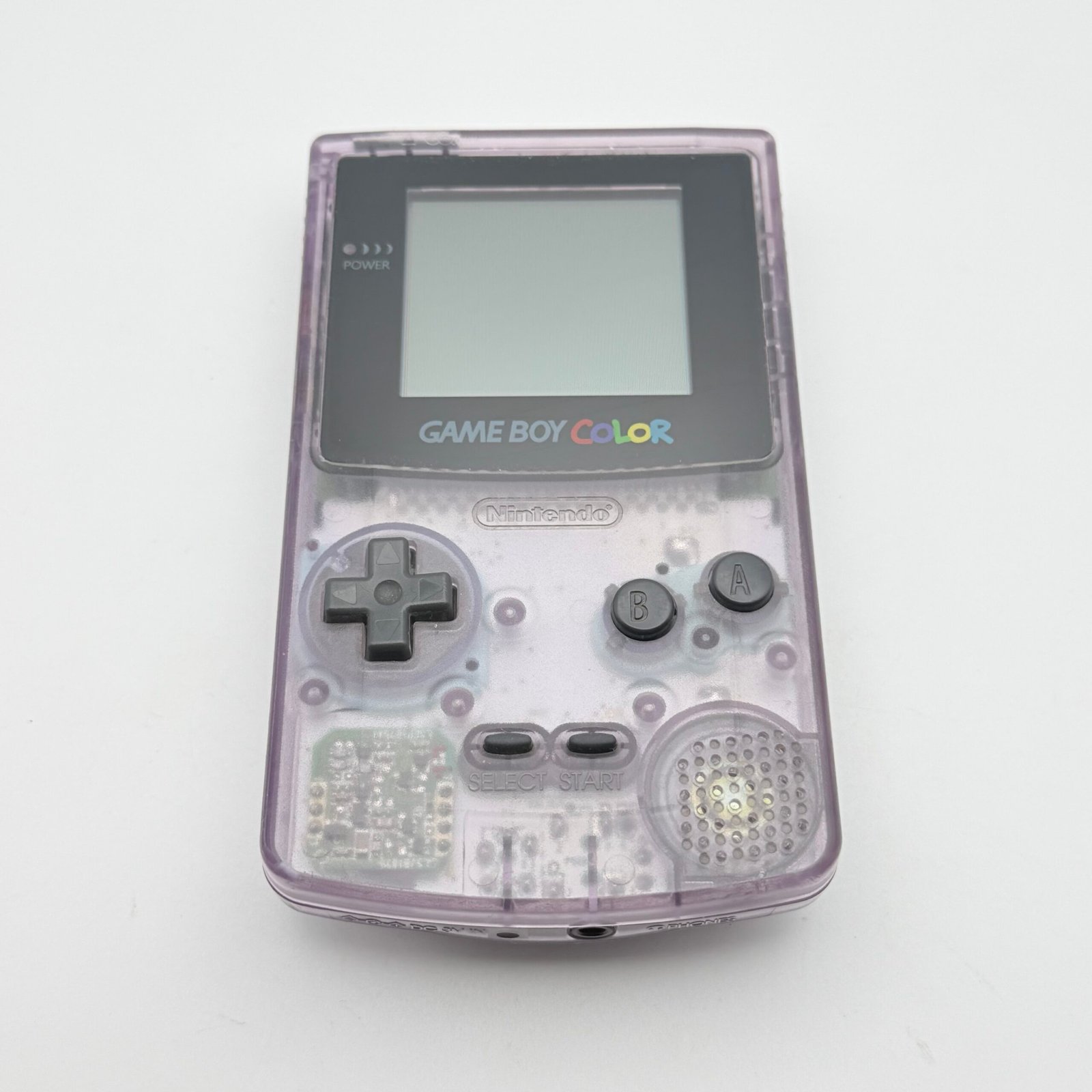 NINTENDO GAME BOY COLOR TRASPARENTE - ORIGINALE - TESTATO E FUNZIONANTE