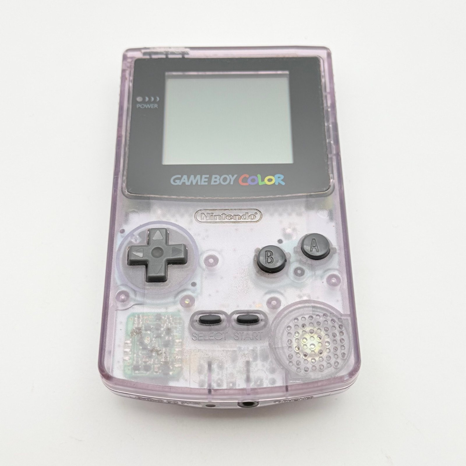 NINTENDO GAME BOY COLOR TRASPARENTE - ORIGINALE - TESTATO E FUNZIONANTE