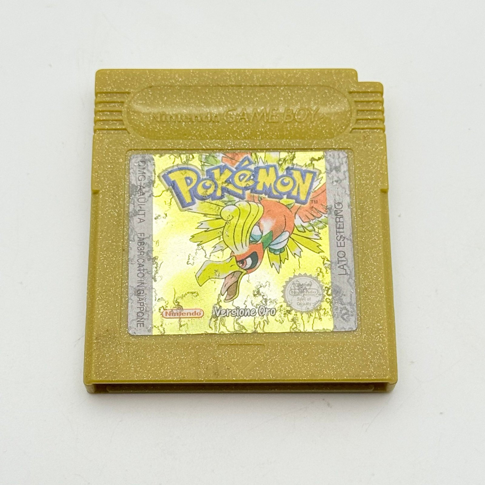 POKÉMON ORO GAME BOY - ORIGINALE ITA - BATTERIA NUOVA - ADESIVO MEDIO
