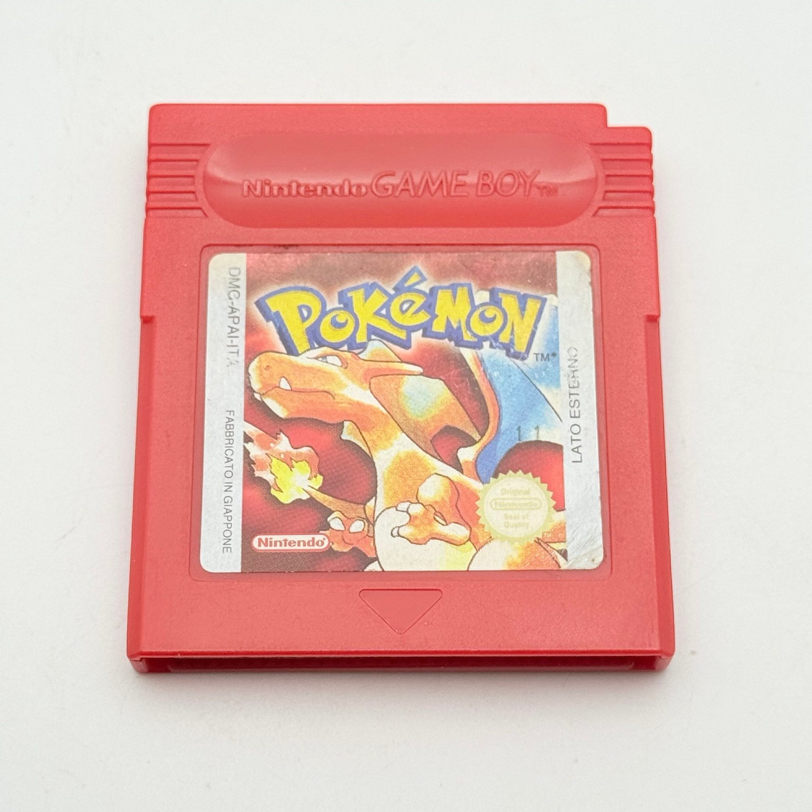 POKÉMON ROSSO ITA - 100% ORIGINALE - BATTERIA NUOVA - ADESIVO BUONO