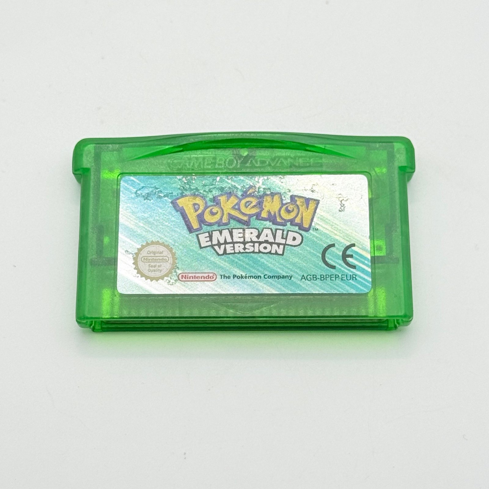 POKÉMON EMERALD - GAME BOY - GBA - 100% ORIGINALE PAL EUR - NEW BATTERY -ENGLISH