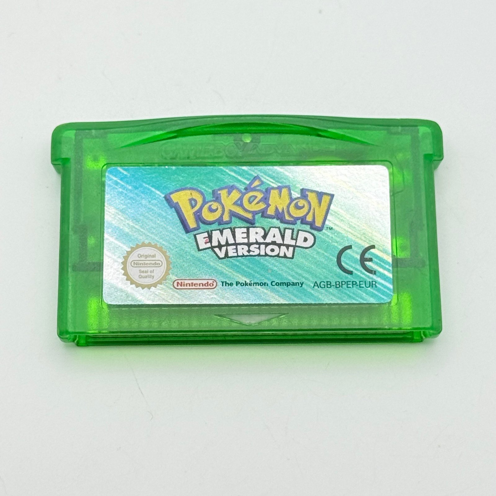 POKÉMON EMERALD - GAME BOY - GBA - 100% ORIGINALE PAL EUR - NEW BATTERY - ENGLISH
