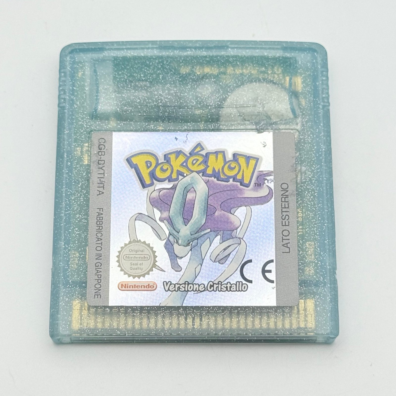 POKÉMON CRISTALLO 100% ORIGINALE - ITA - BATTERIA NUOVA - ADESIVO OTTIMO
