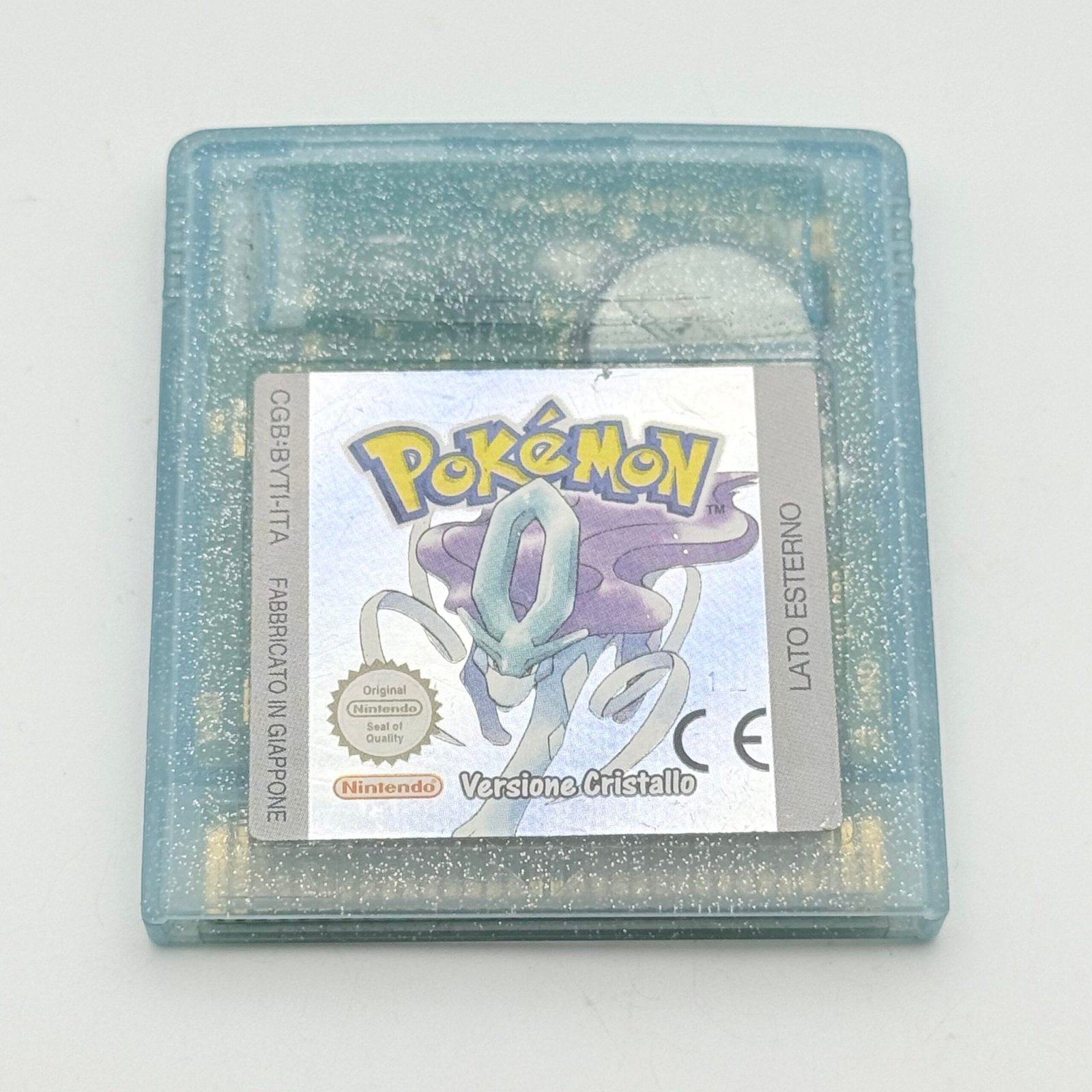 POKÉMON CRISTALLO 100% ORIGINALE - ITA - BATTERIA NUOVA - ADESIVO OTTIMO