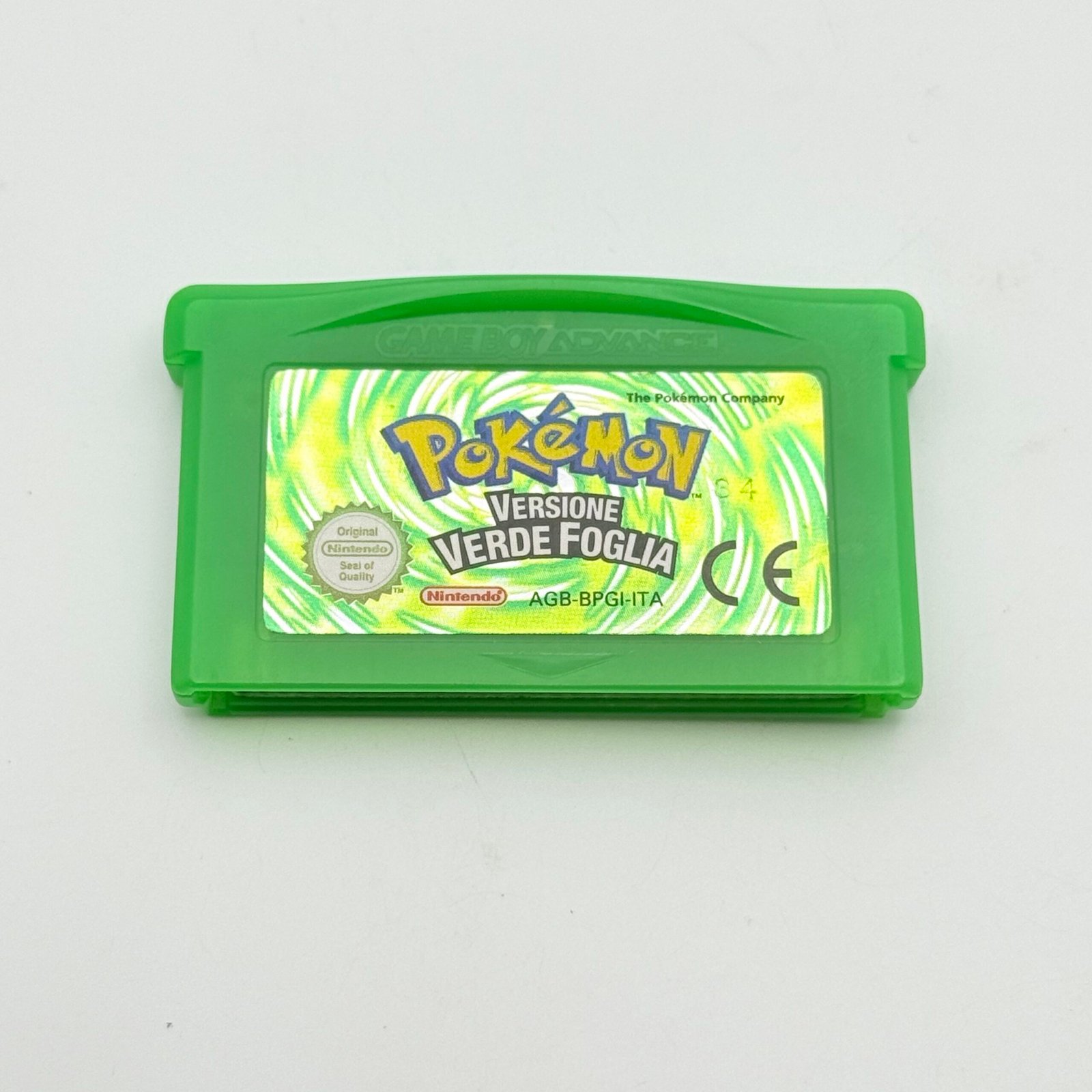 POKEMON VERDE FOGLIA GAME BOY ORIGINALE ITA - 100%FUNZIONANTE - ADESIVO OTTIMO +