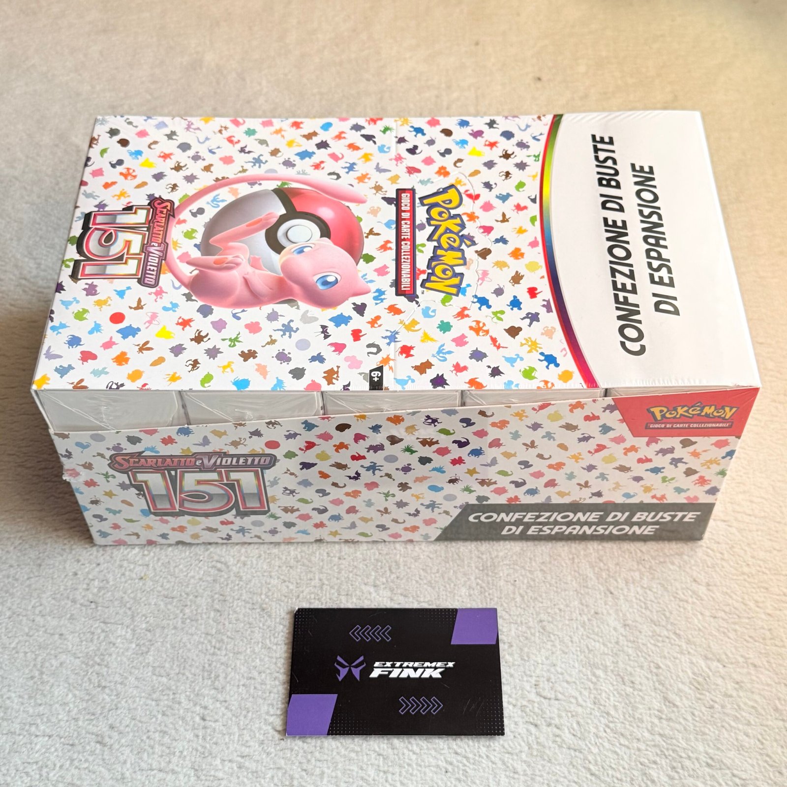 🇮🇹 CARTE POKEMON BOOSTER BUNDLE DISPLAY 151 - ITA - SEALED - PERFETTO!!
