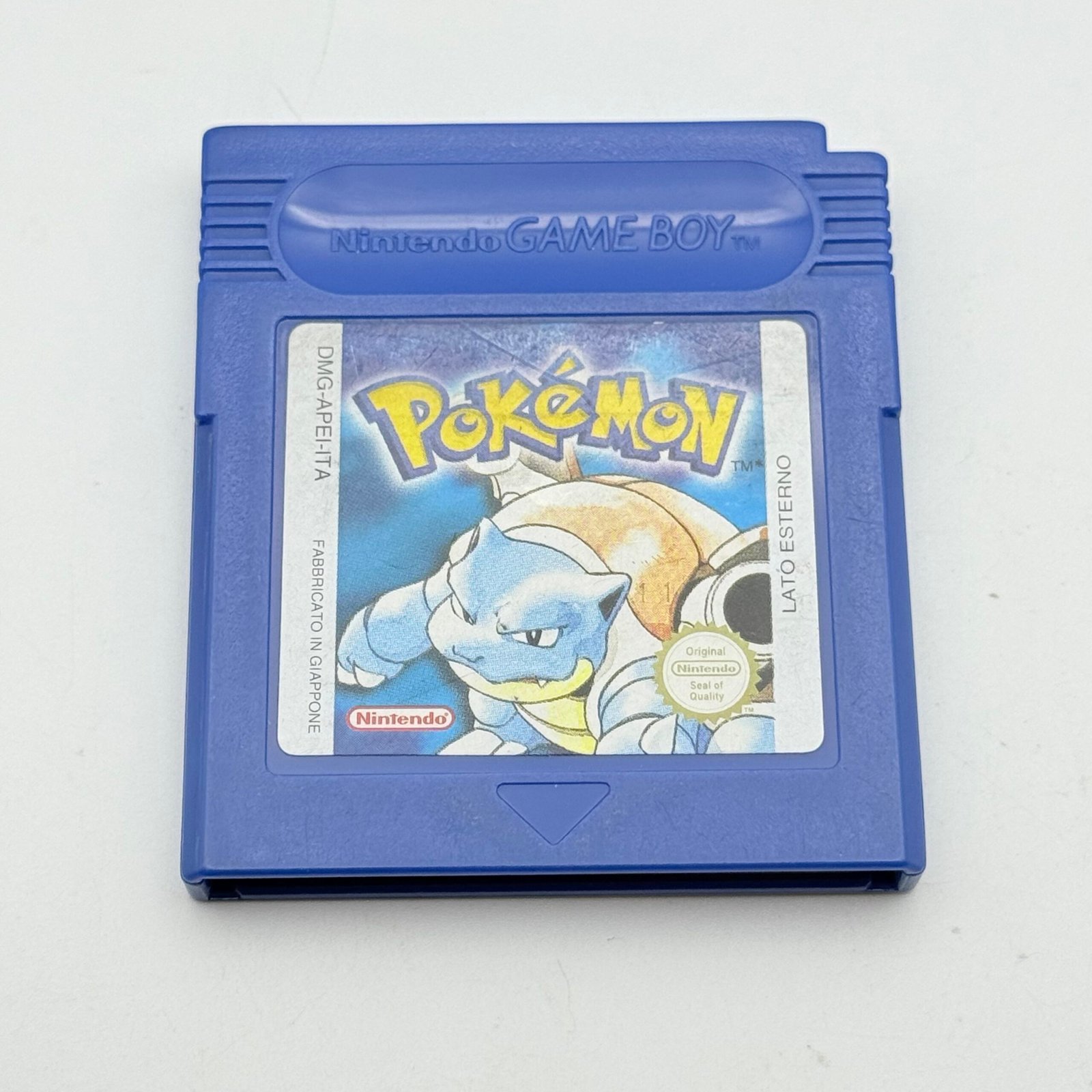 POKEMON BLU GAME BOY - 100% ORIGINALE ITA - BATTERIA INTERNA OK - POKEDEX 150/150