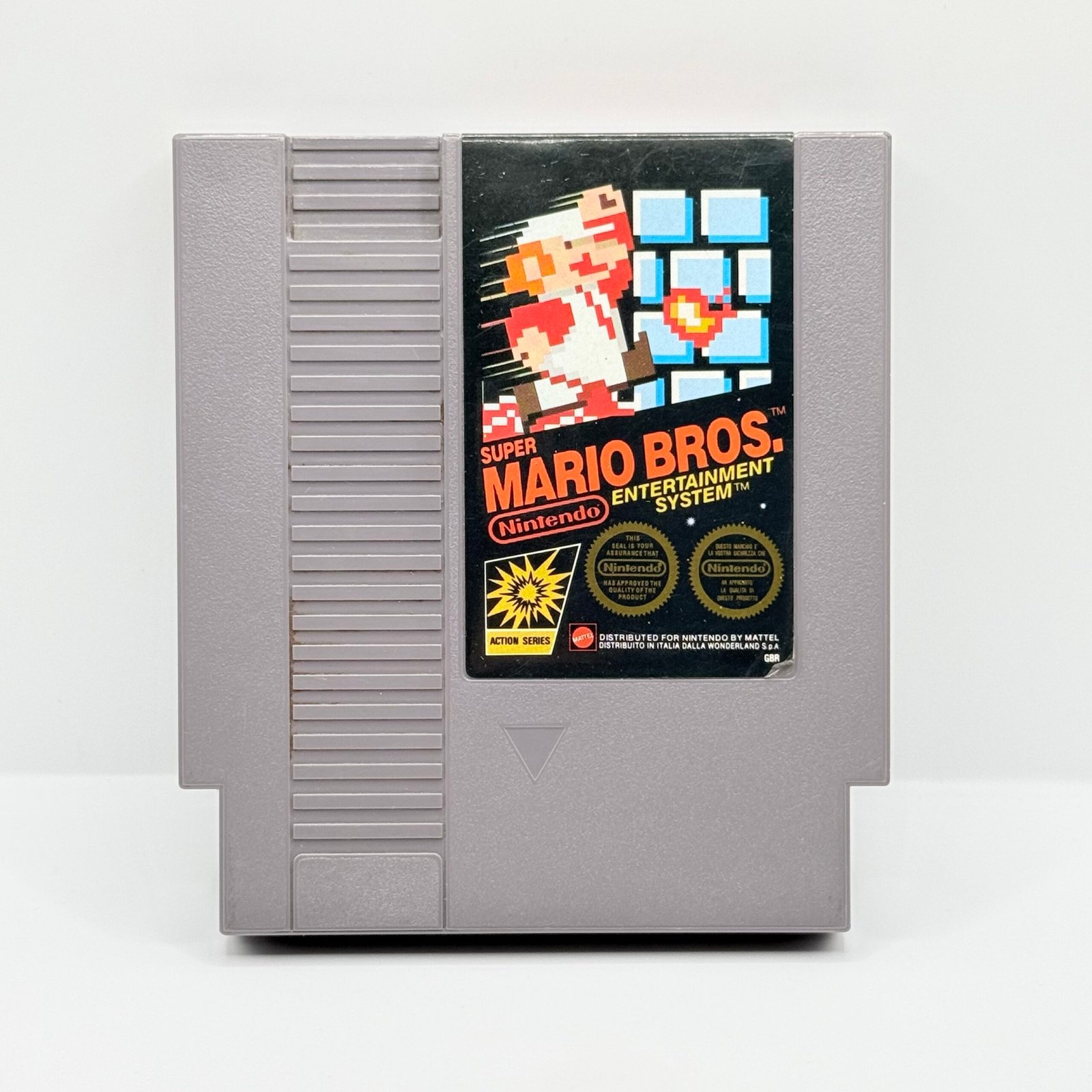 SUPER MARIO BROS. - NES - PAL ITA - MATTEL ITA - ORIGINALE - TESTATO