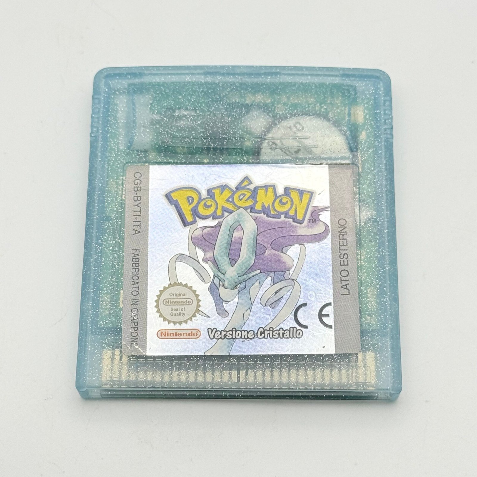 POKÉMON CRISTALLO 100% ORIGINALE - ITA - BATTERIA NUOVA - ADESIVO BUONO