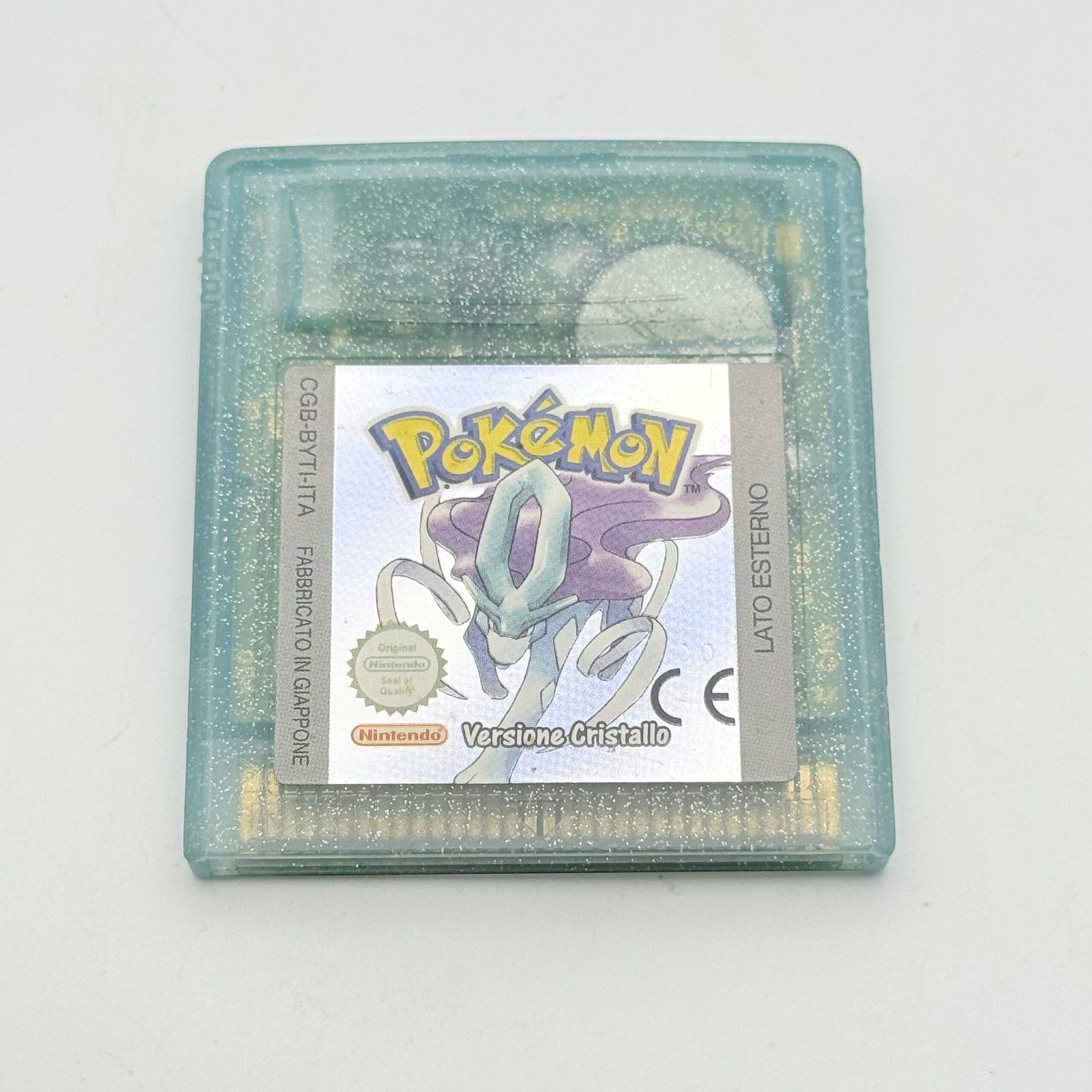POKÉMON CRISTALLO 100% ORIGINALE - ITA - BATTERIA NUOVA - ADESIVO PERFETTO