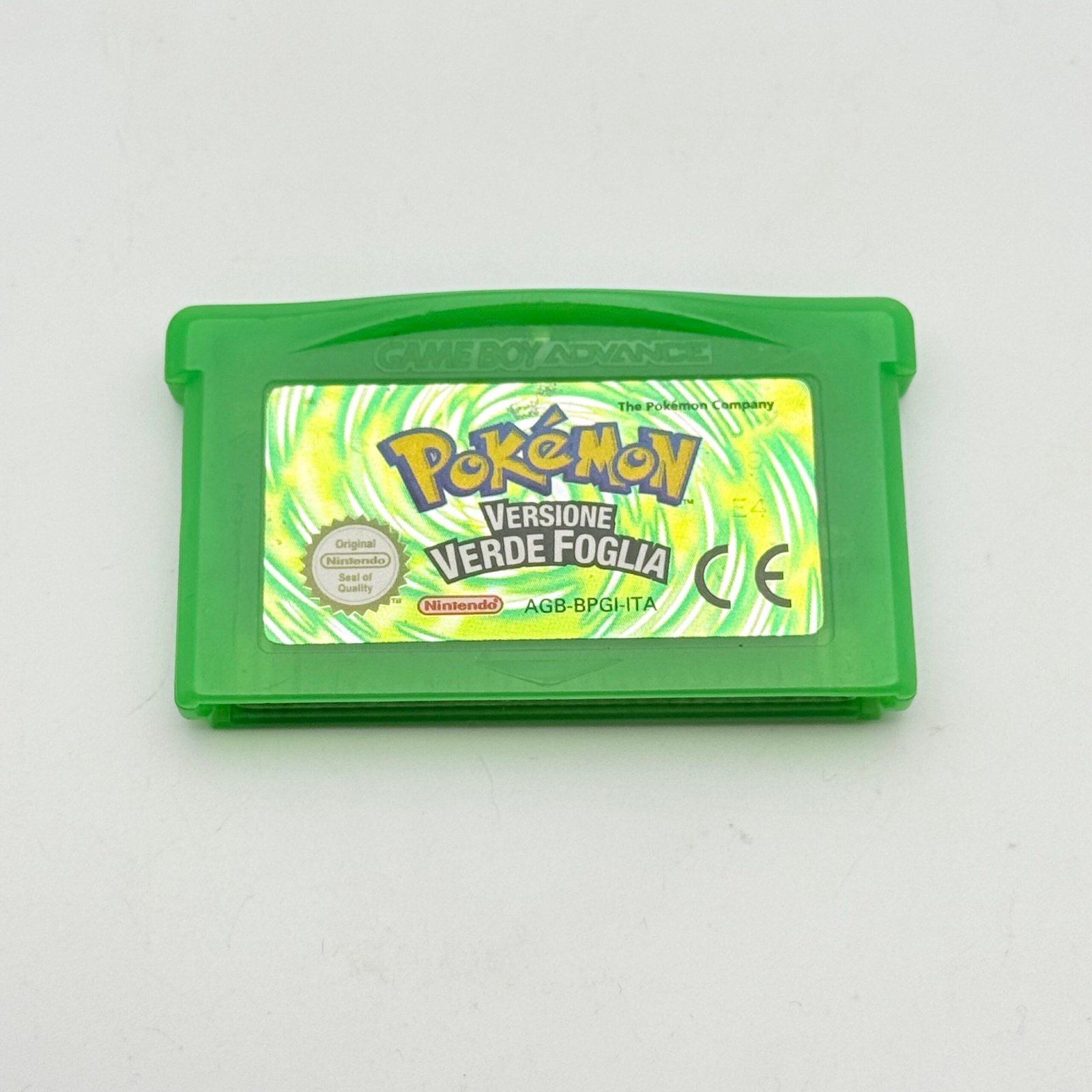 POKEMON VERDE FOGLIA GAME BOY ORIGINALE ITA - 100%FUNZIONANTE - ADESIVO OTTIMO