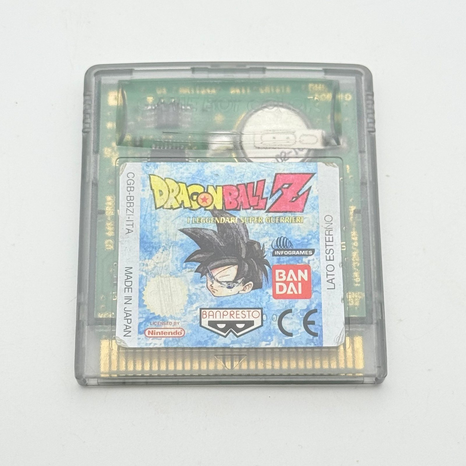 DRAGONBALL Z I LEGGENDARI SUPER GUERRIERI - GAME BOY COLOR - 100% ORIGINALE - PAL ITA - BATTERIA NUOVA
