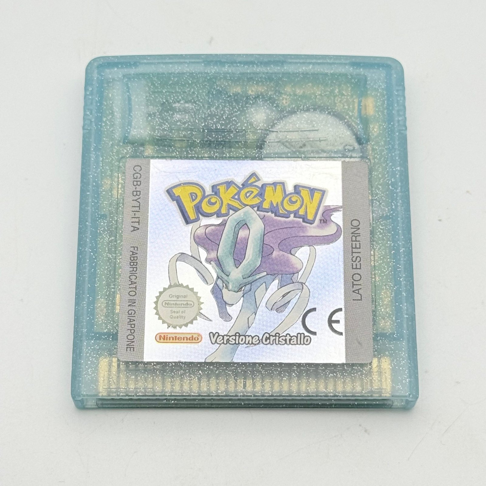 POKÉMON CRISTALLO 100% ORIGINALE - ITA - BATTERIA NUOVA - ADESIVO OTTIMO +