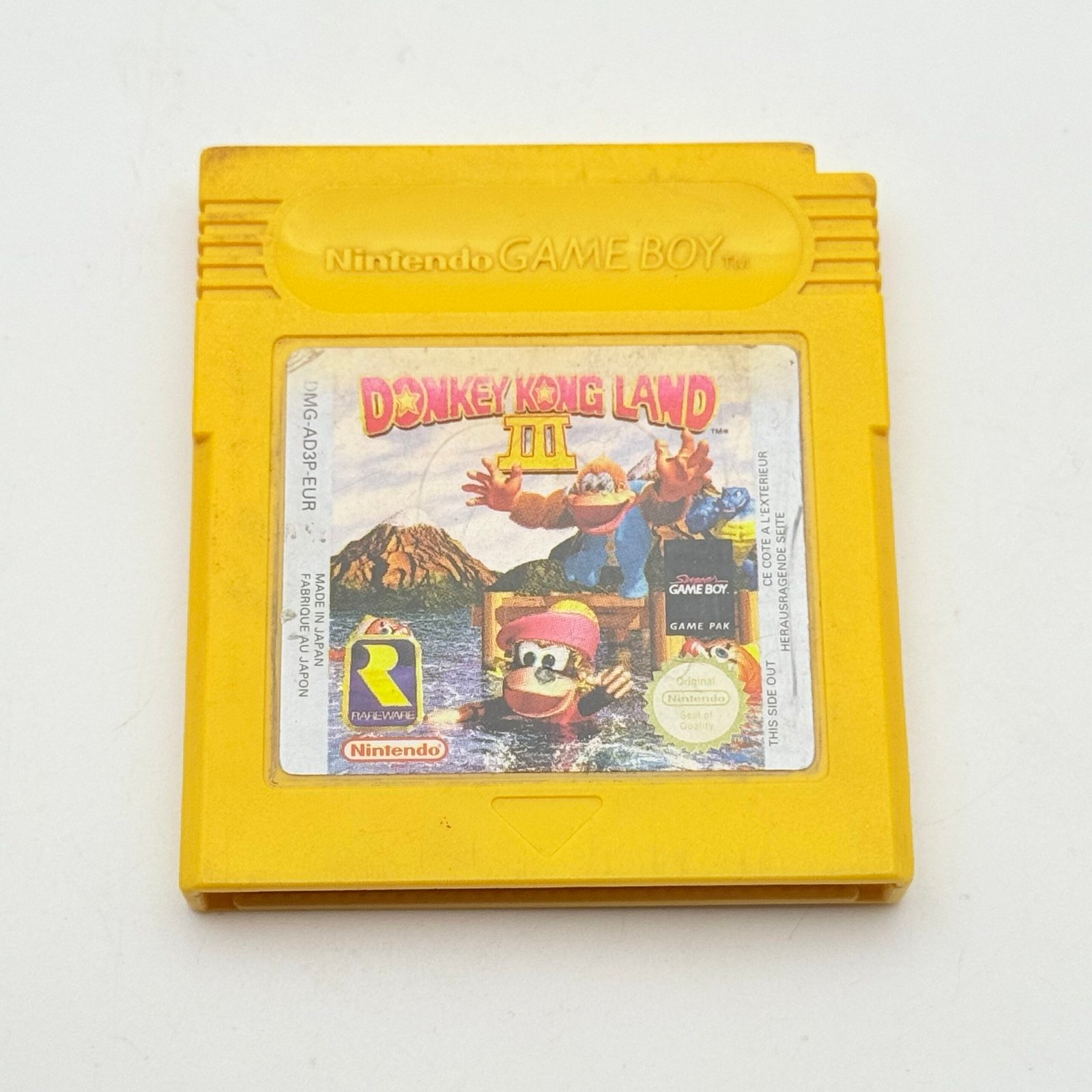 DONKEY KONG LAND 3 - NINTENDO GAME BOY - 100% ORIGINALE PAL - BATTERIA NUOVA