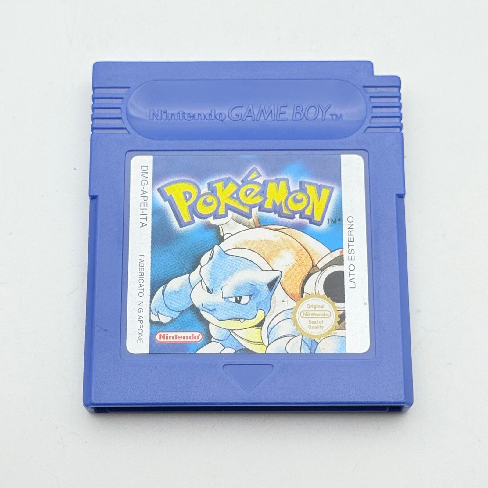 POKÉMON BLU ITA - 100% ORIGINALE - BATTERIA ORIGINALE OK! - ADESIVO PERFETTO