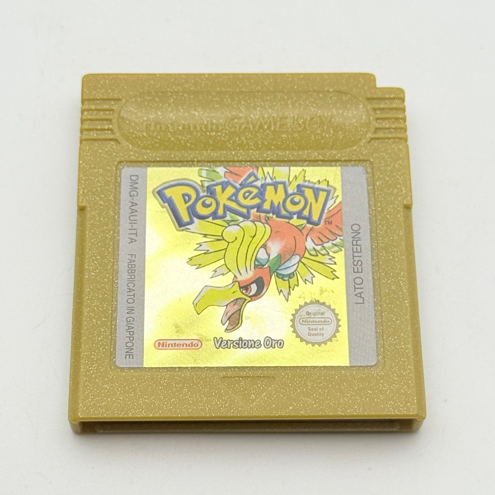 POKÉMON ORO GAME BOY - ORIGINALE ITA - BATTERIA NUOVA - ADESIVO OTTIMO +