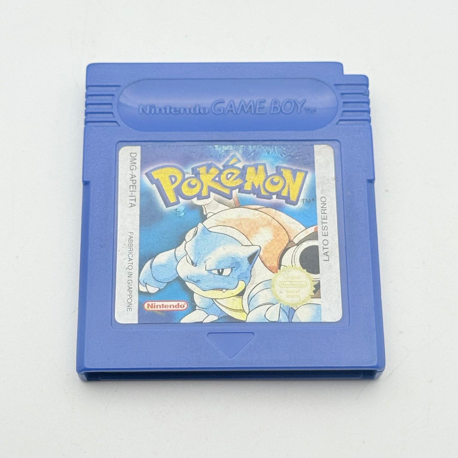 POKÉMON BLU ITA - 100% ORIGINALE - BATTERIA ORIGINALE OK! - ADESIVO BUONO