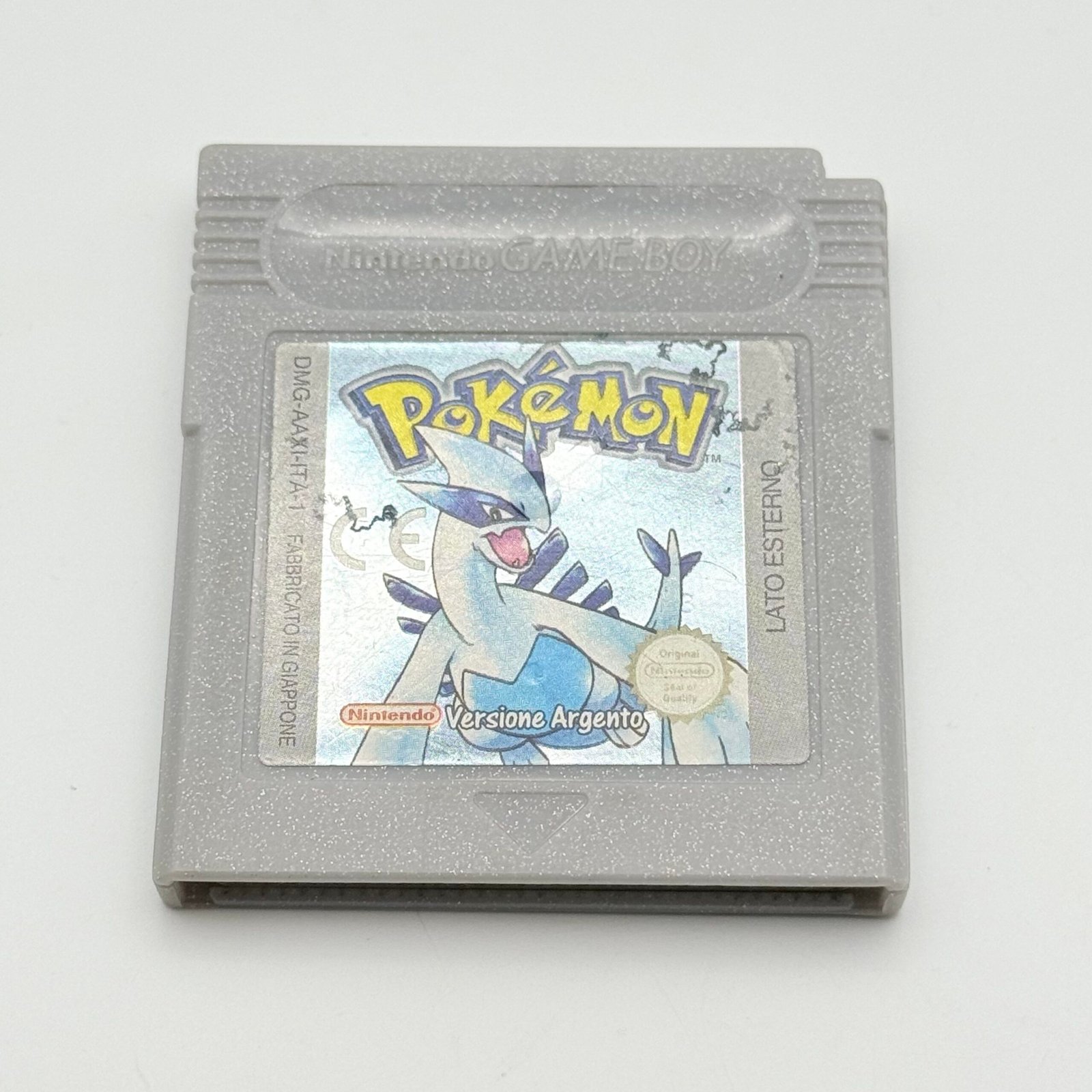 POKEMON ARGENTO GAME BOY - ORIGINALE ITA - BATTERIA NUOVA - ADESIVO BUONO